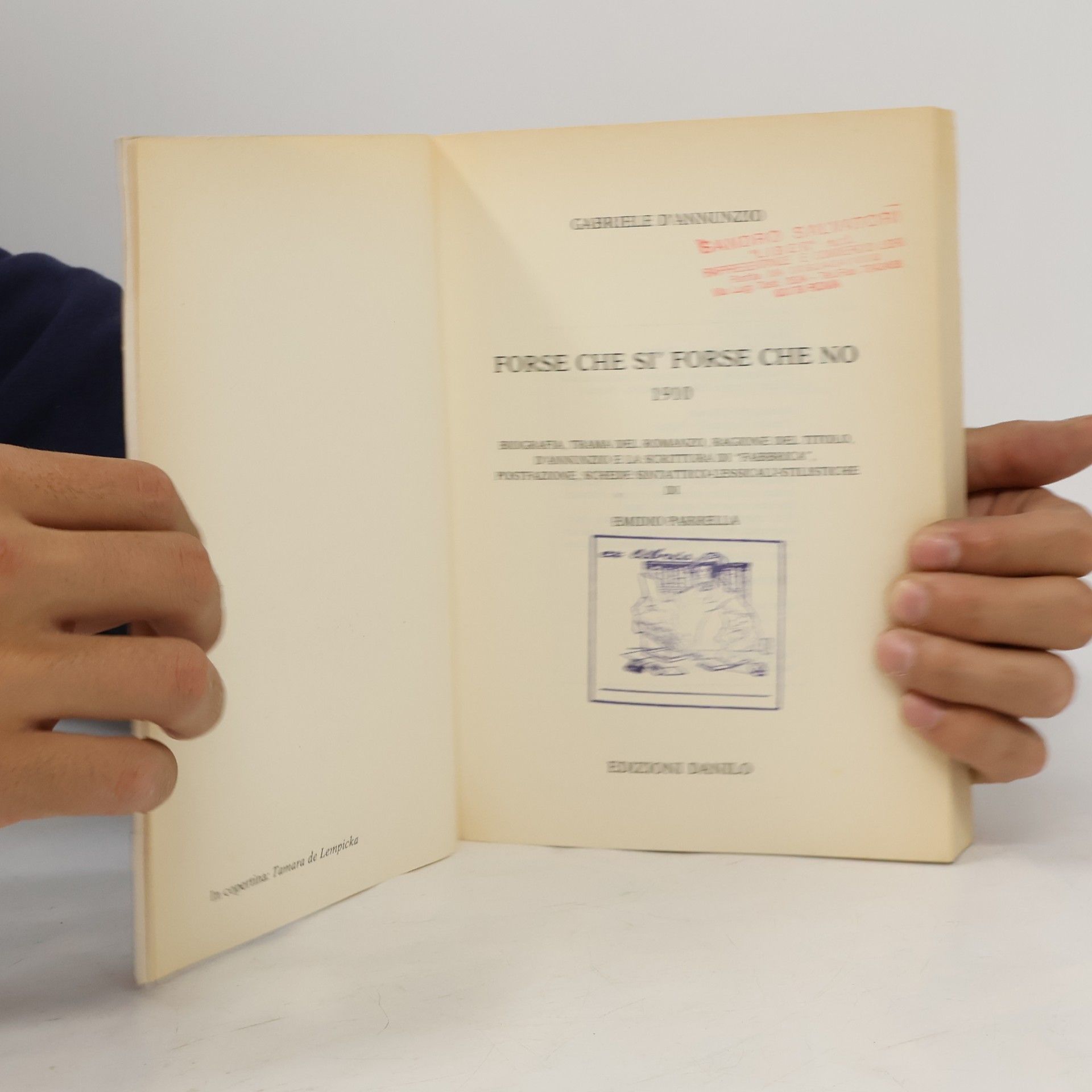 G. D. Annunzio Forse che sì forse che no