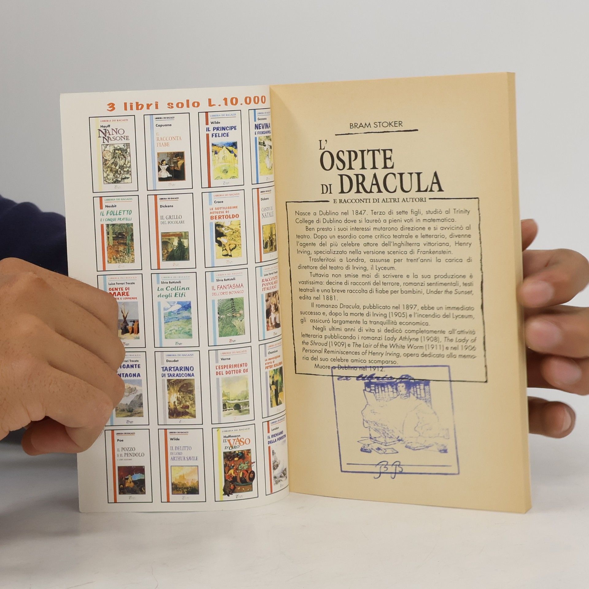 Bram Stoker Libreria dei ragazzi: L'ospite di Dracula e altri racconti - Saggio per l'insegnante