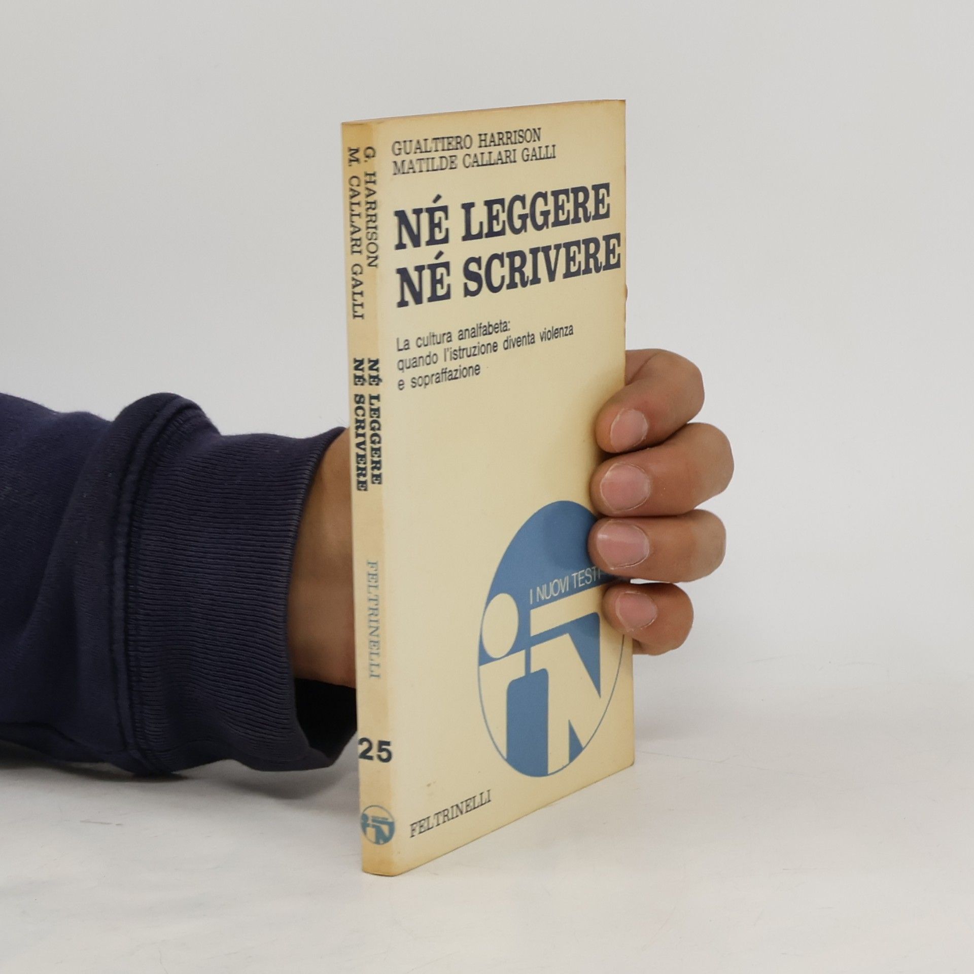 Matilde Callari Galli Né leggere, né scrivere