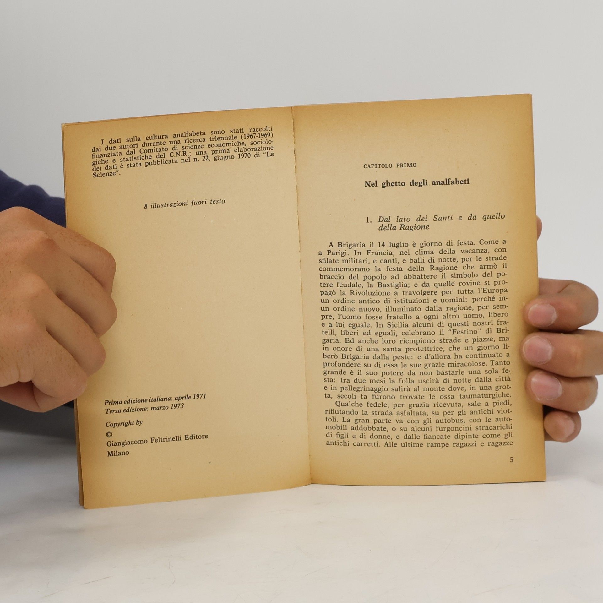 Gualtiero Harrison Né leggere, né scrivere