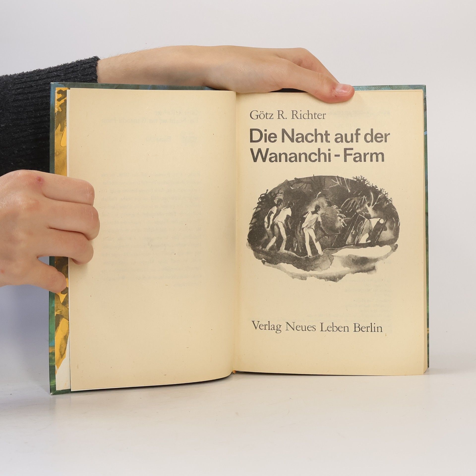 Gotz R. Richter Die Nacht auf der Wananchi-Farm
