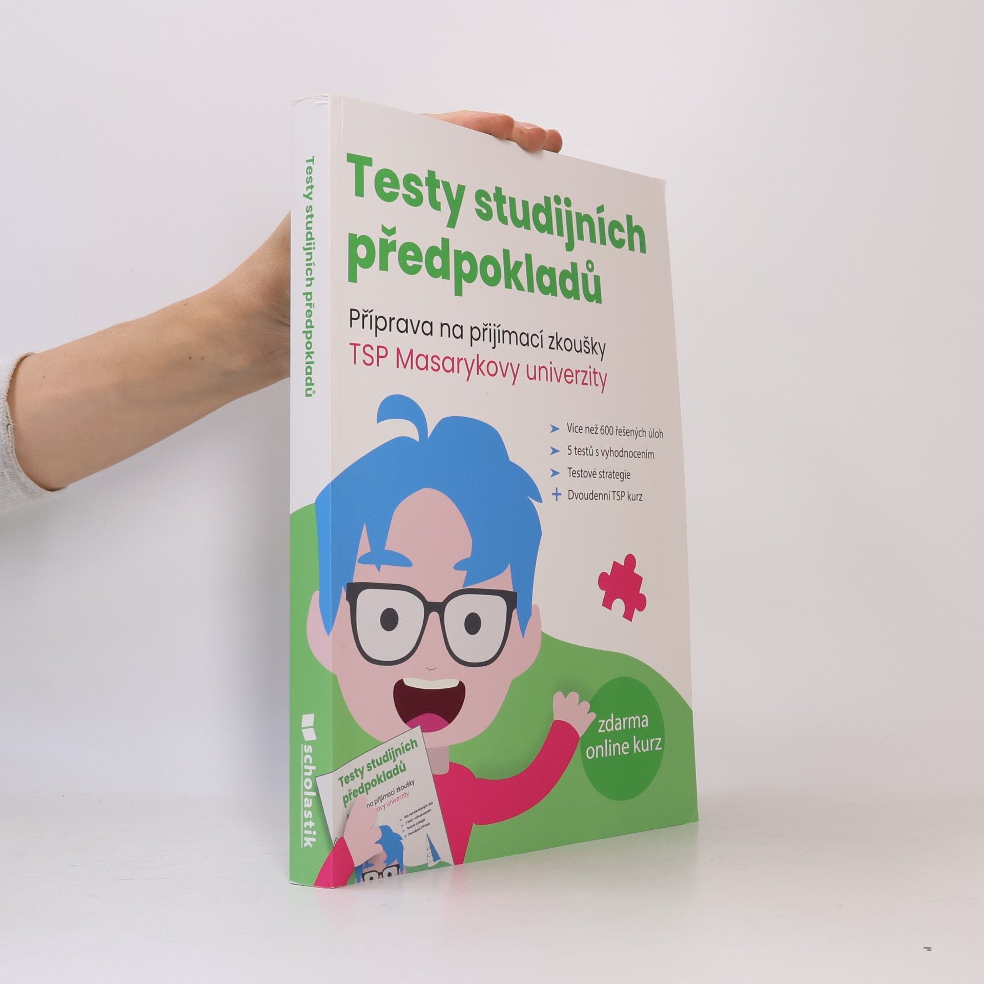 Testy studijních předpokladů : příprava na přijímací zkoušky TSP Masarykovy univerzity