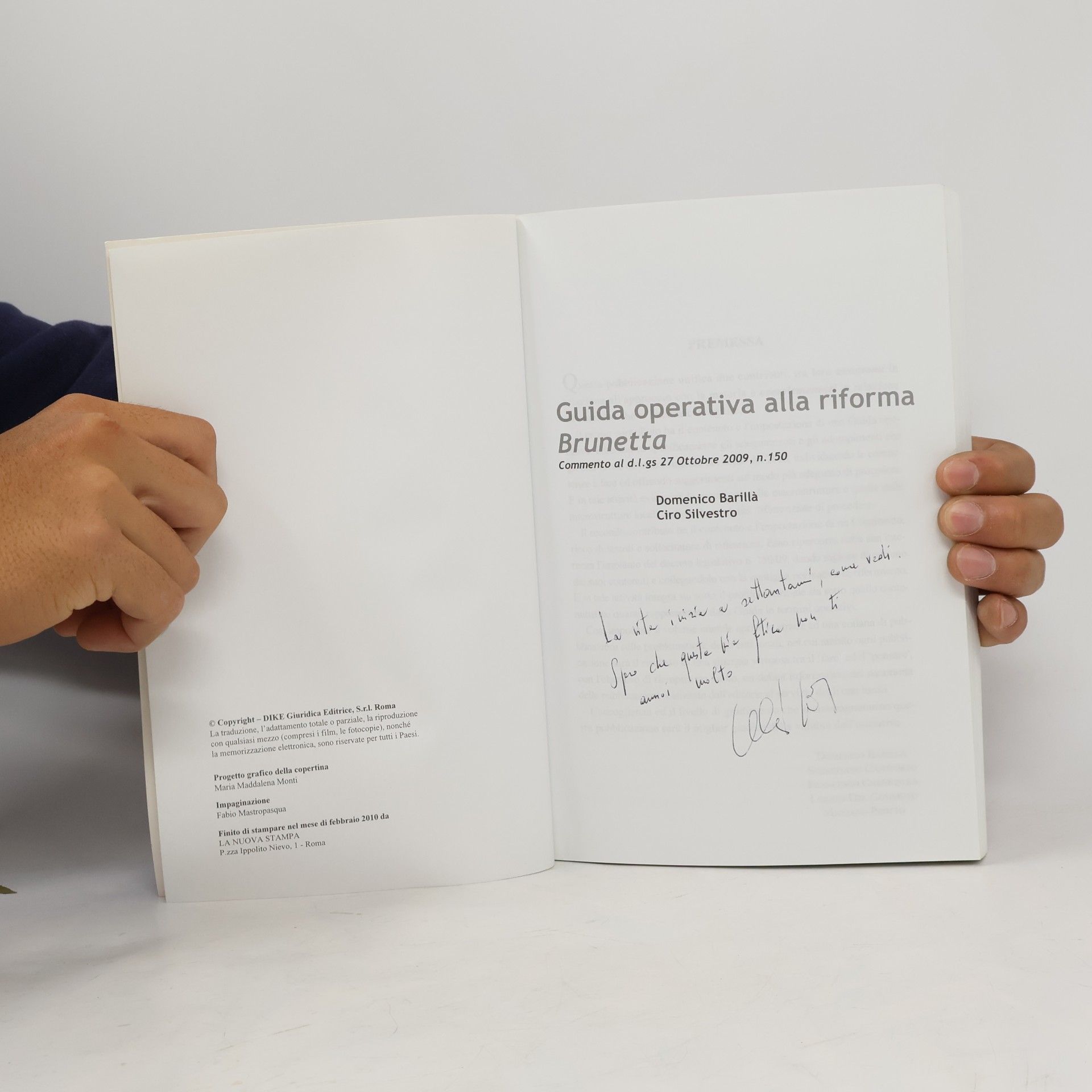 Domenico Barillà Guida operativa alla riforma Brunetta