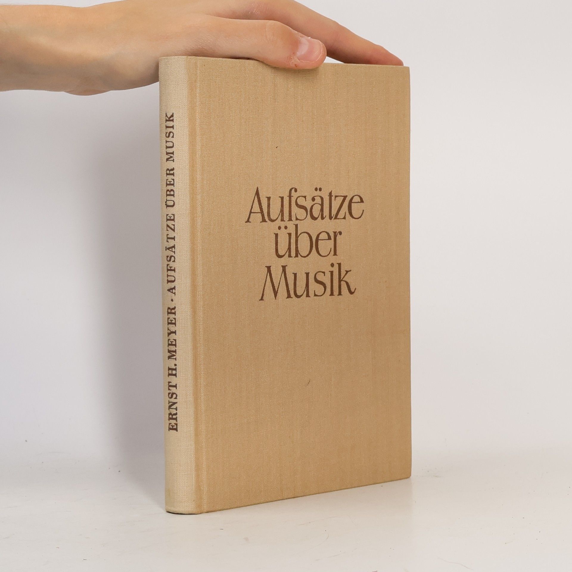 Ernst H. Meyer Aufsätze über Musik