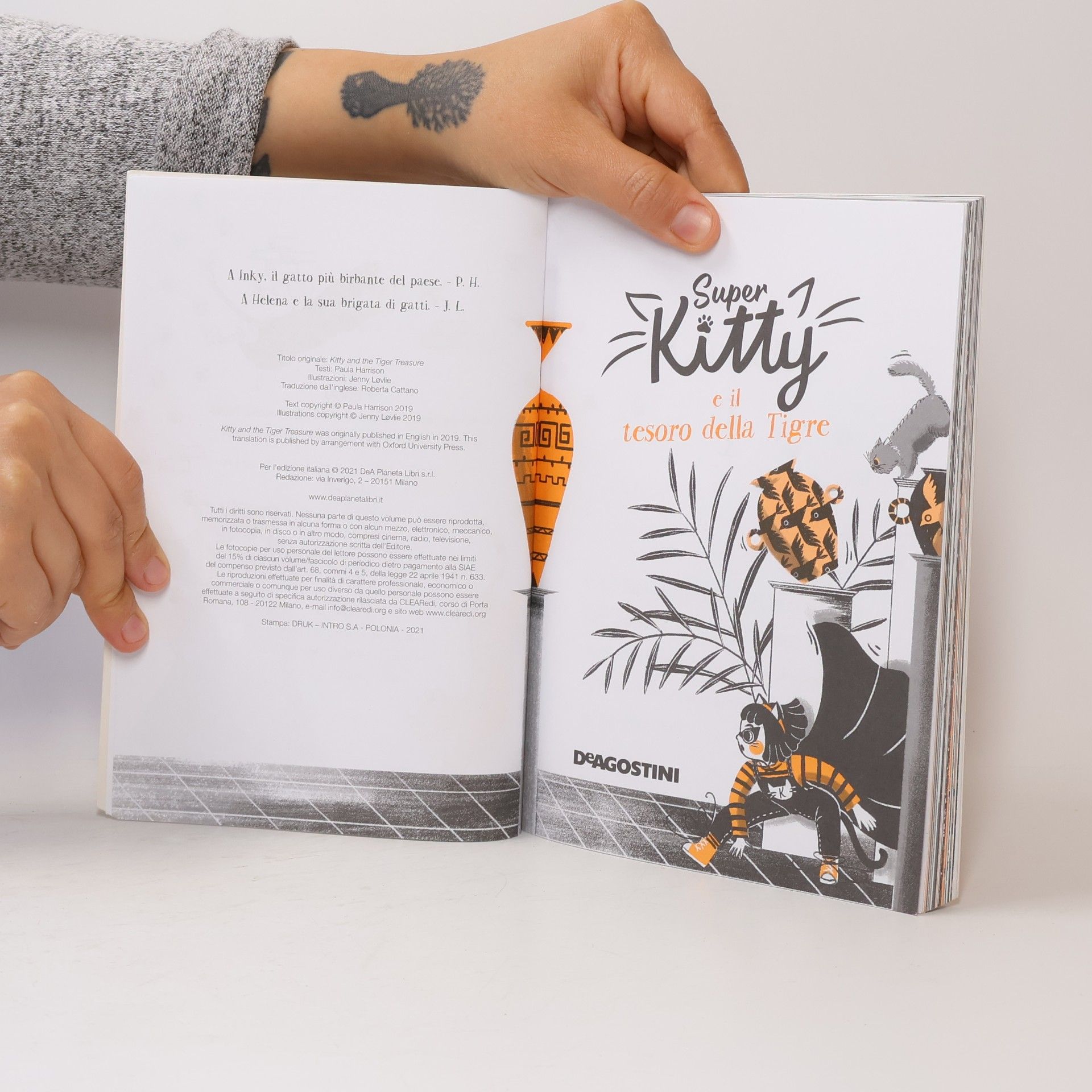 Paula Harrison Super Kitty e il tesoro della tigre