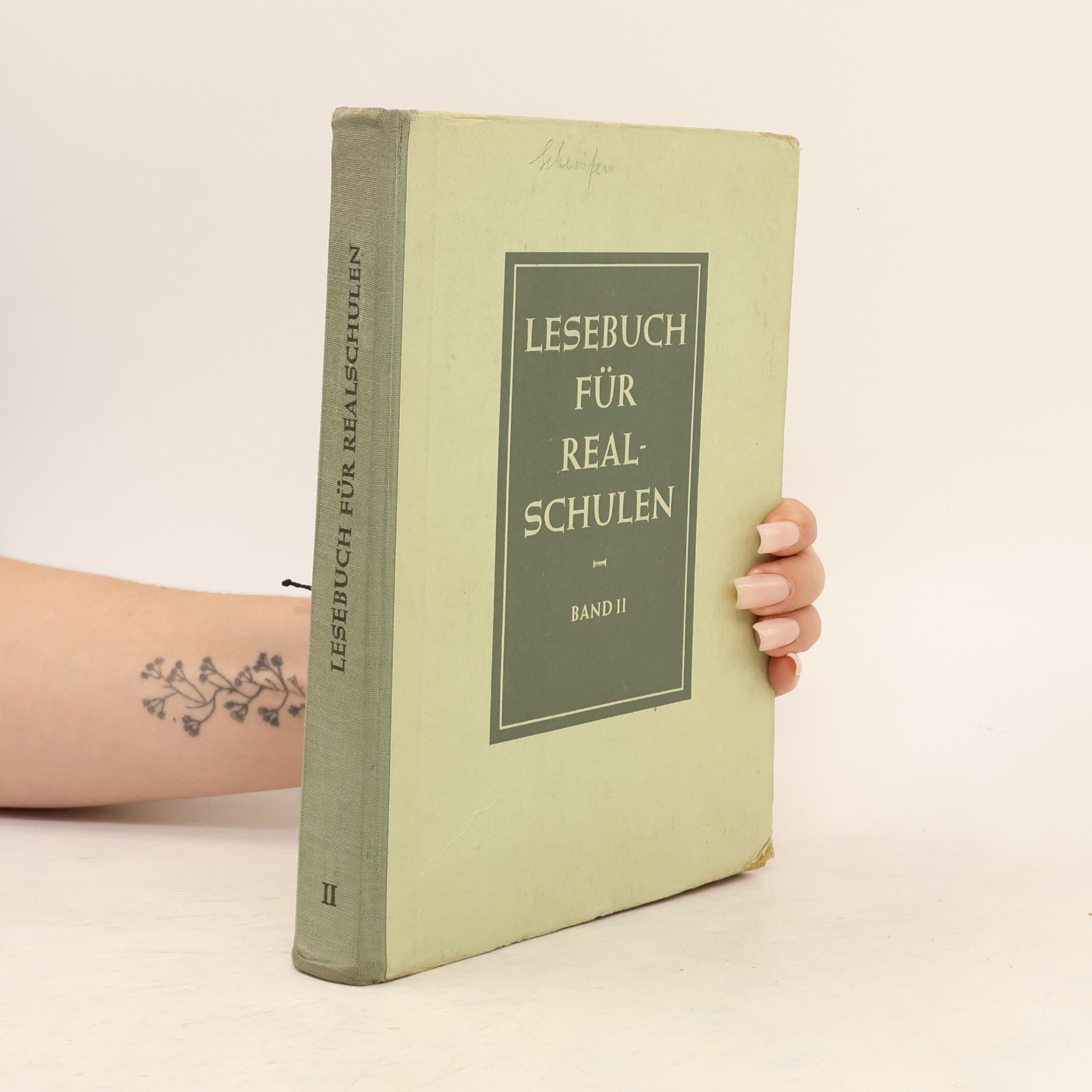 Julius Stöcker Lesebuch für Realschulen Band II