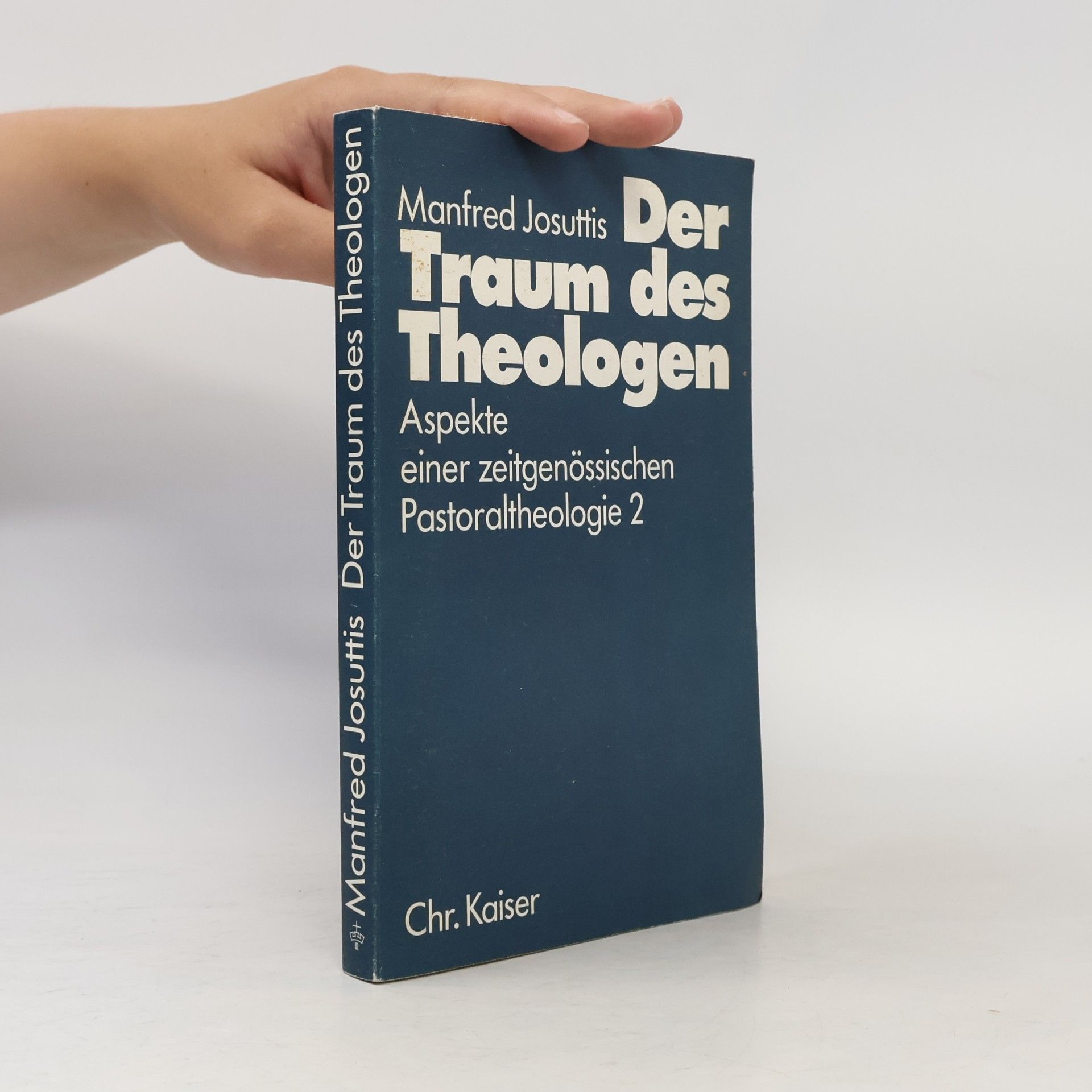 Manfred Josuttis Der Traum des Theologen