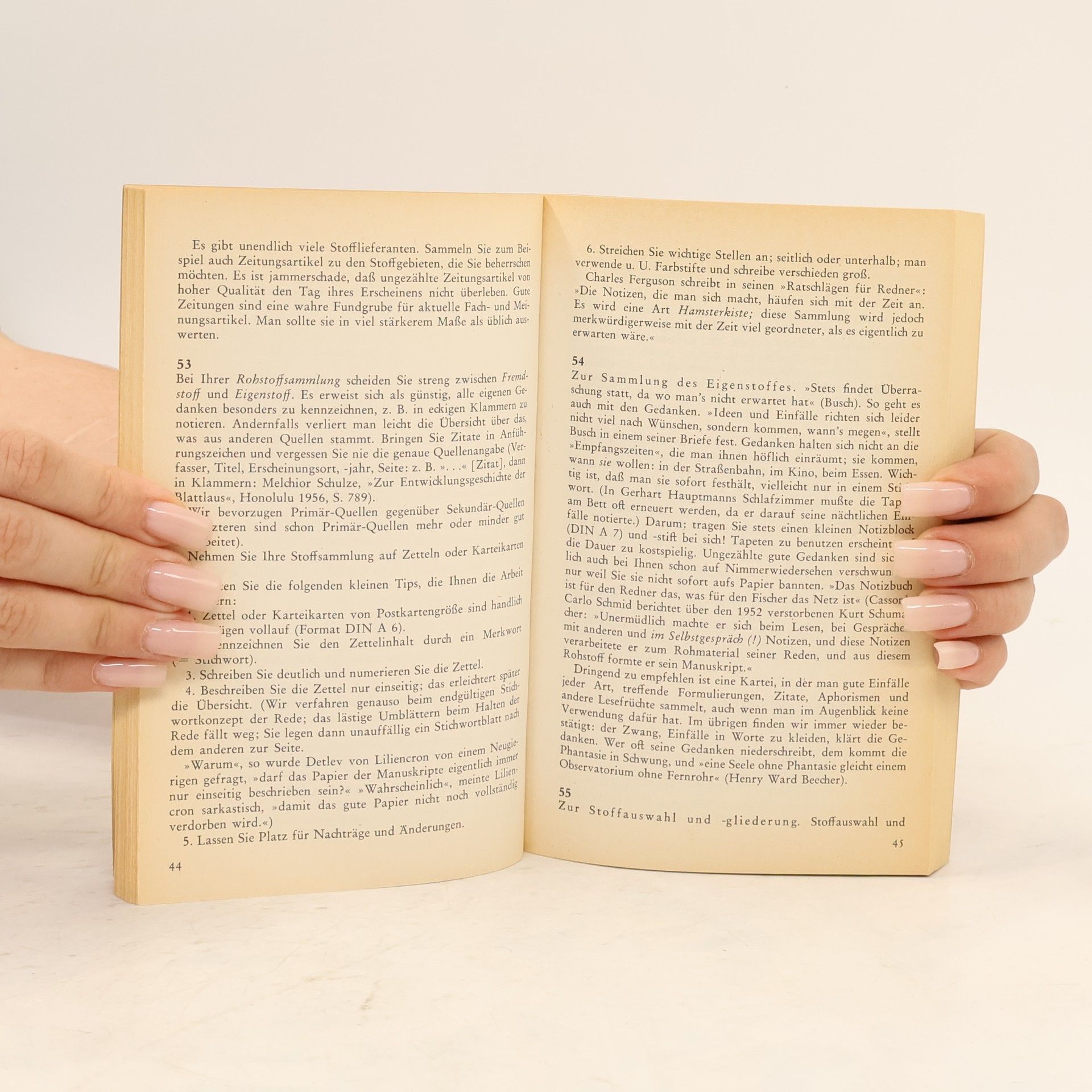 Heinz Lemmermann Lehrbuch der Rhetorik