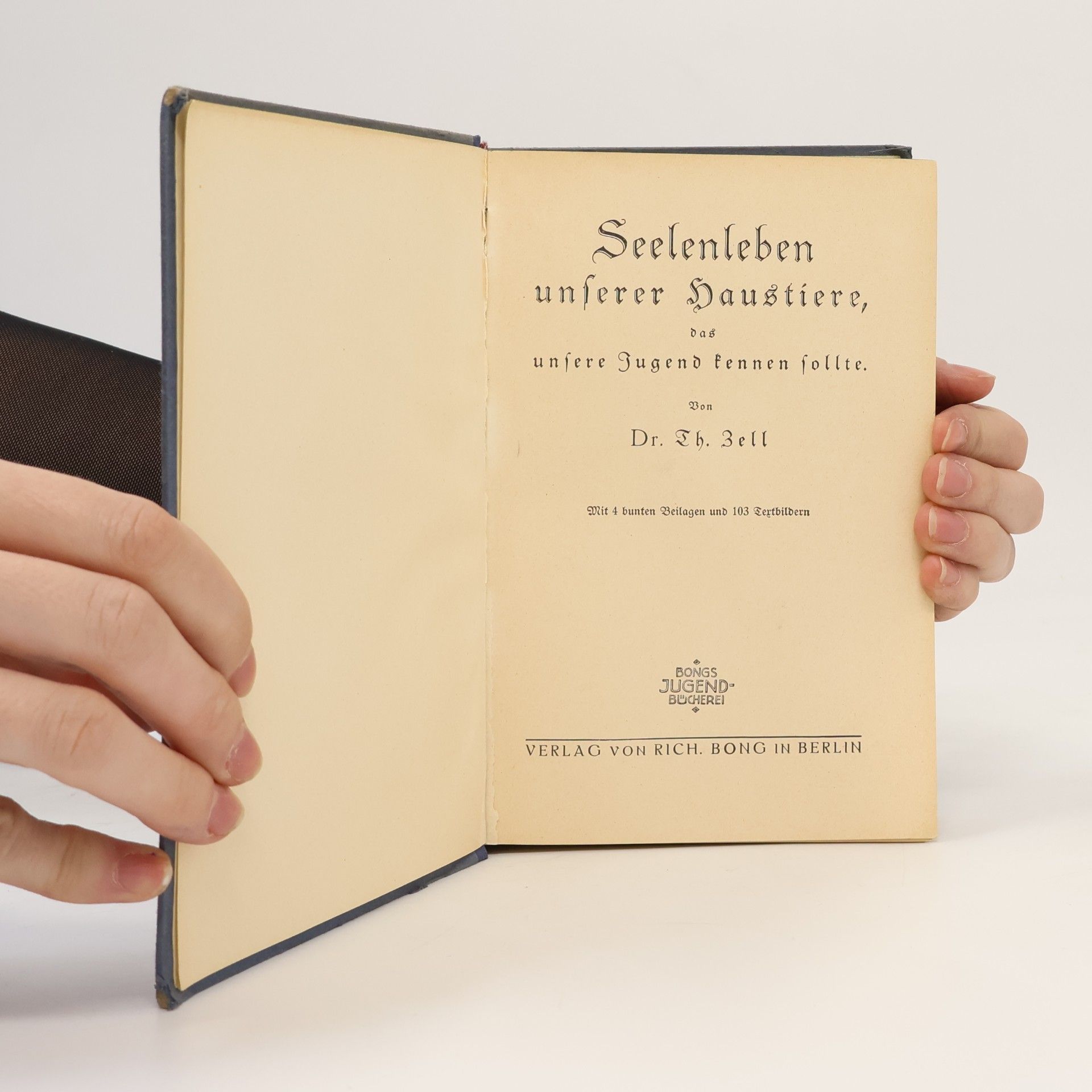 Theodor Zell Seelenleben unserer Haustiere