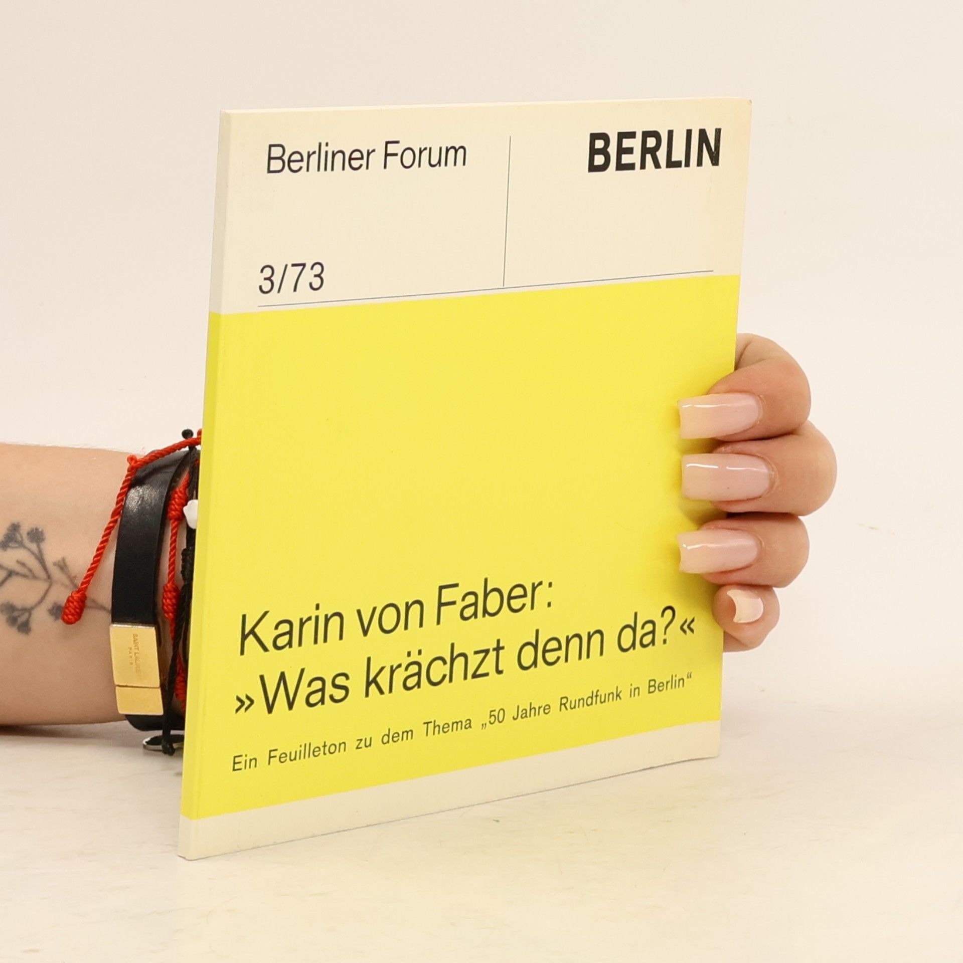 Berliner Forum 4/73