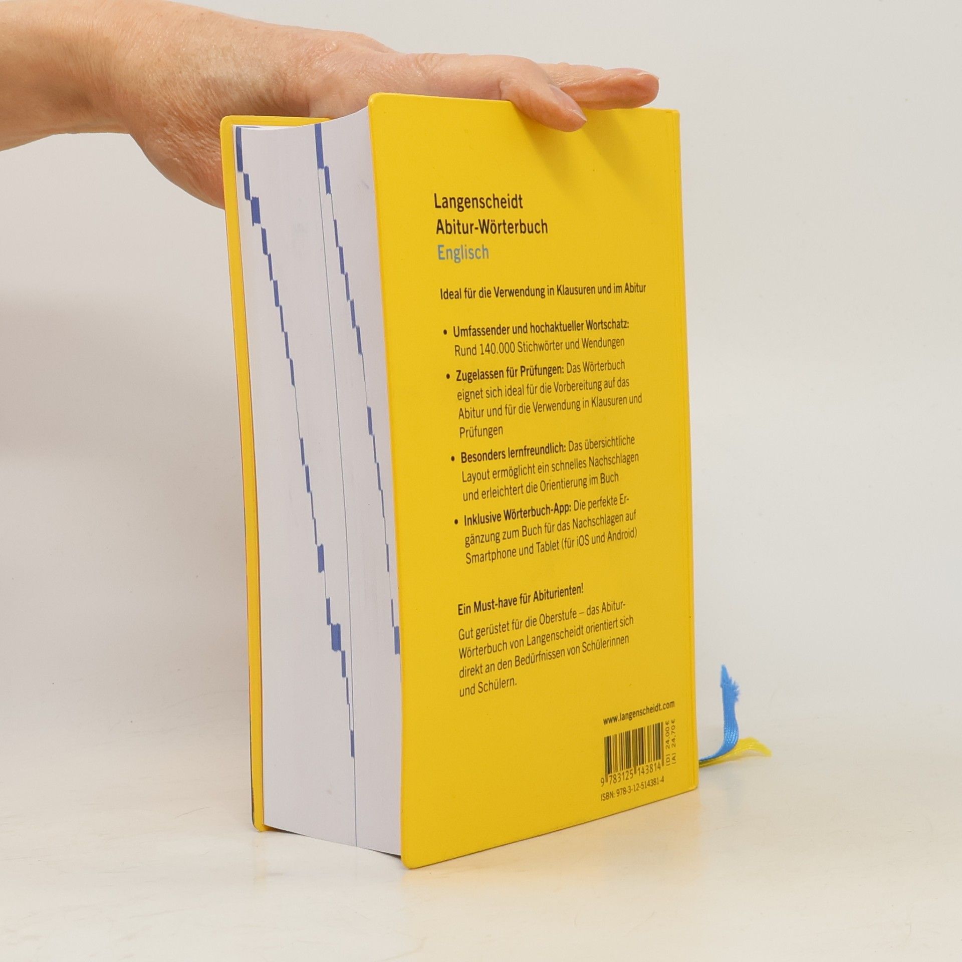 Autorenkollektiv Langenscheidt Abitur-Wörterbuch Englisch Klausurausgabe