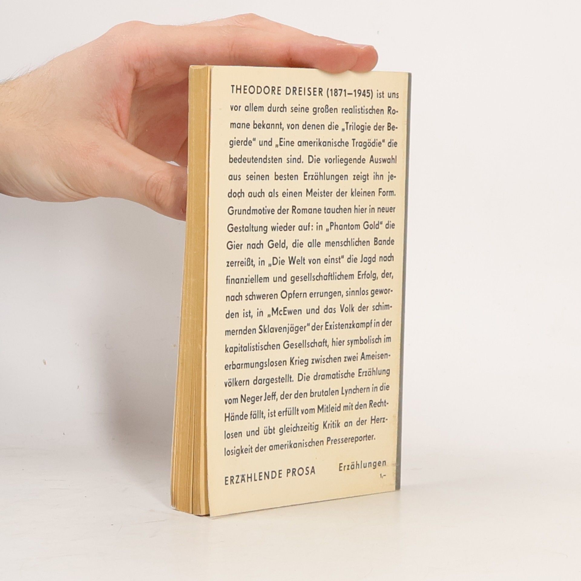 Theodore Dreiser Phantom Gold