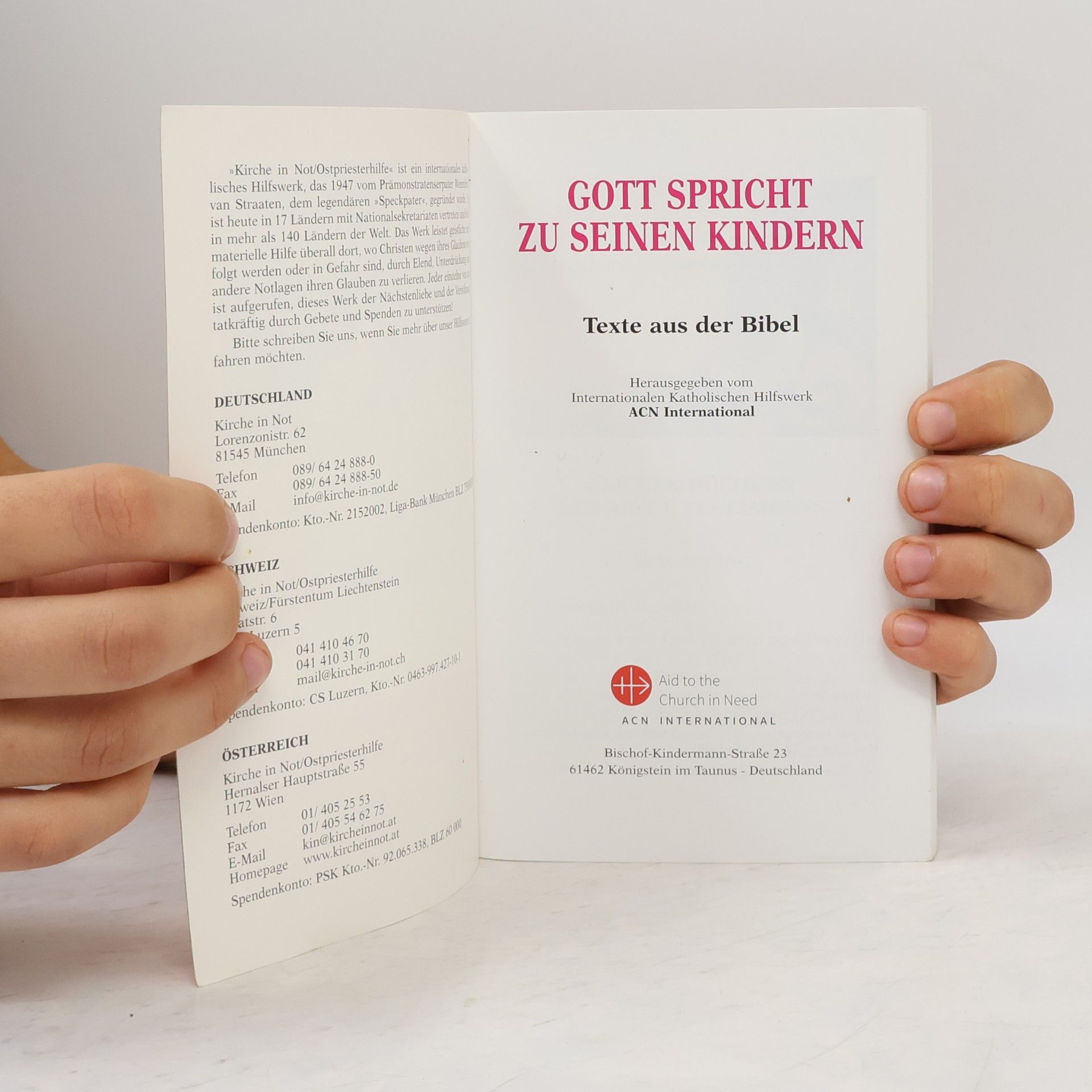 Eleonore Beck Gott spricht zu seinen Kindern