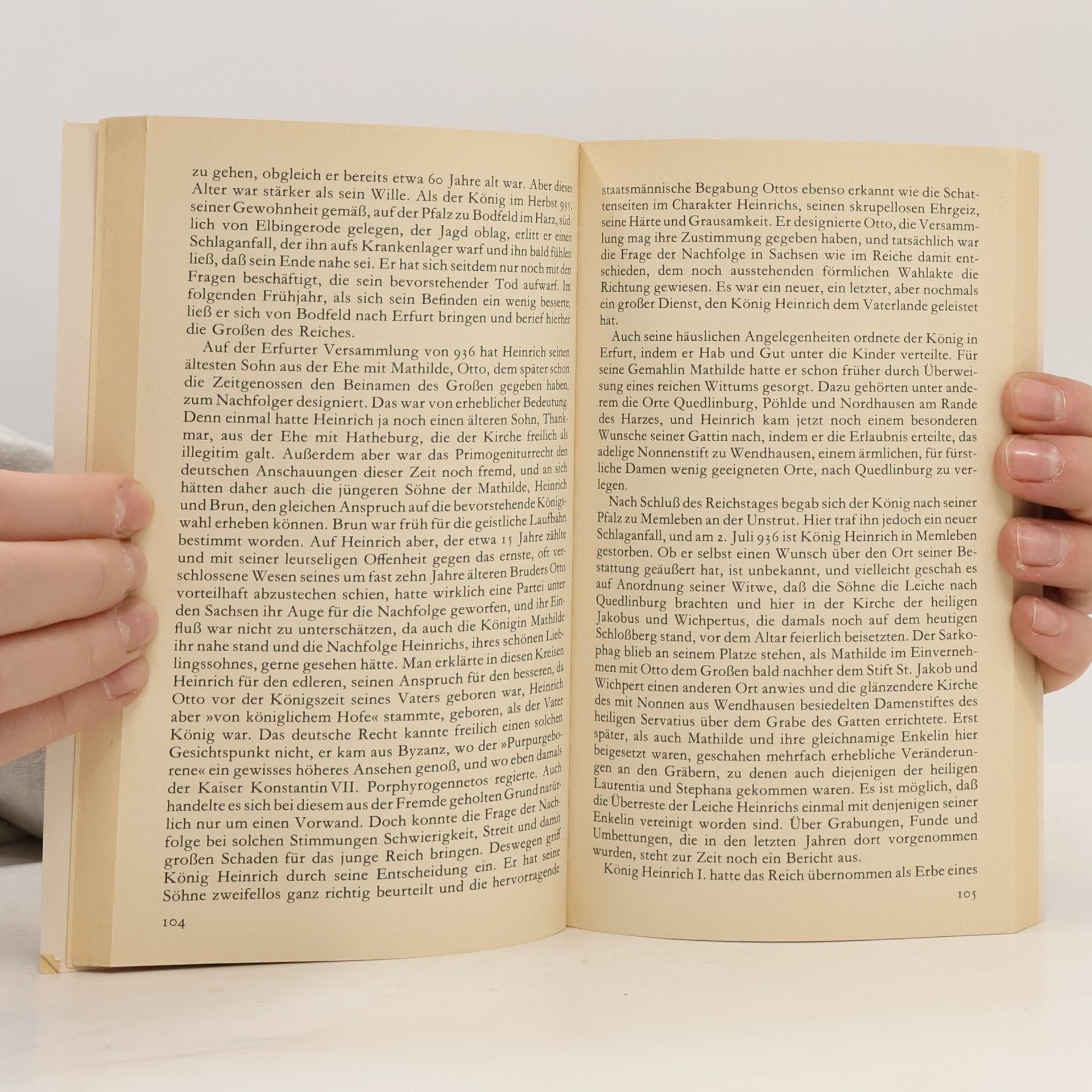 Robert Holtzmann Geschichte der sächsischen Kaiserzeit I