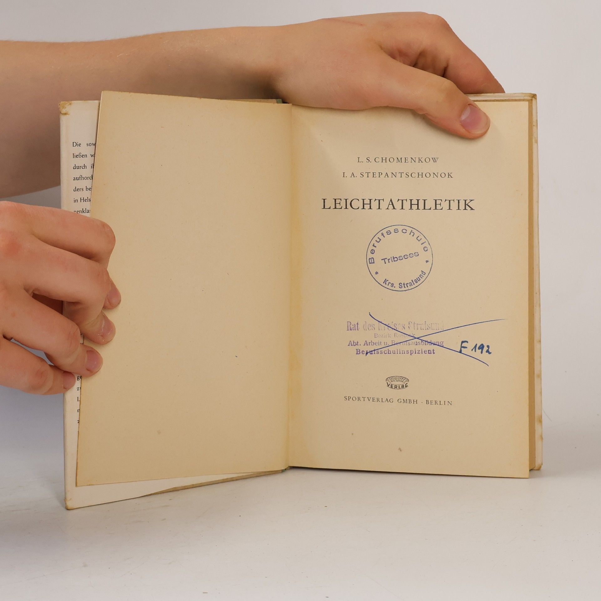 Leonid Chomenkov Leichtathletik