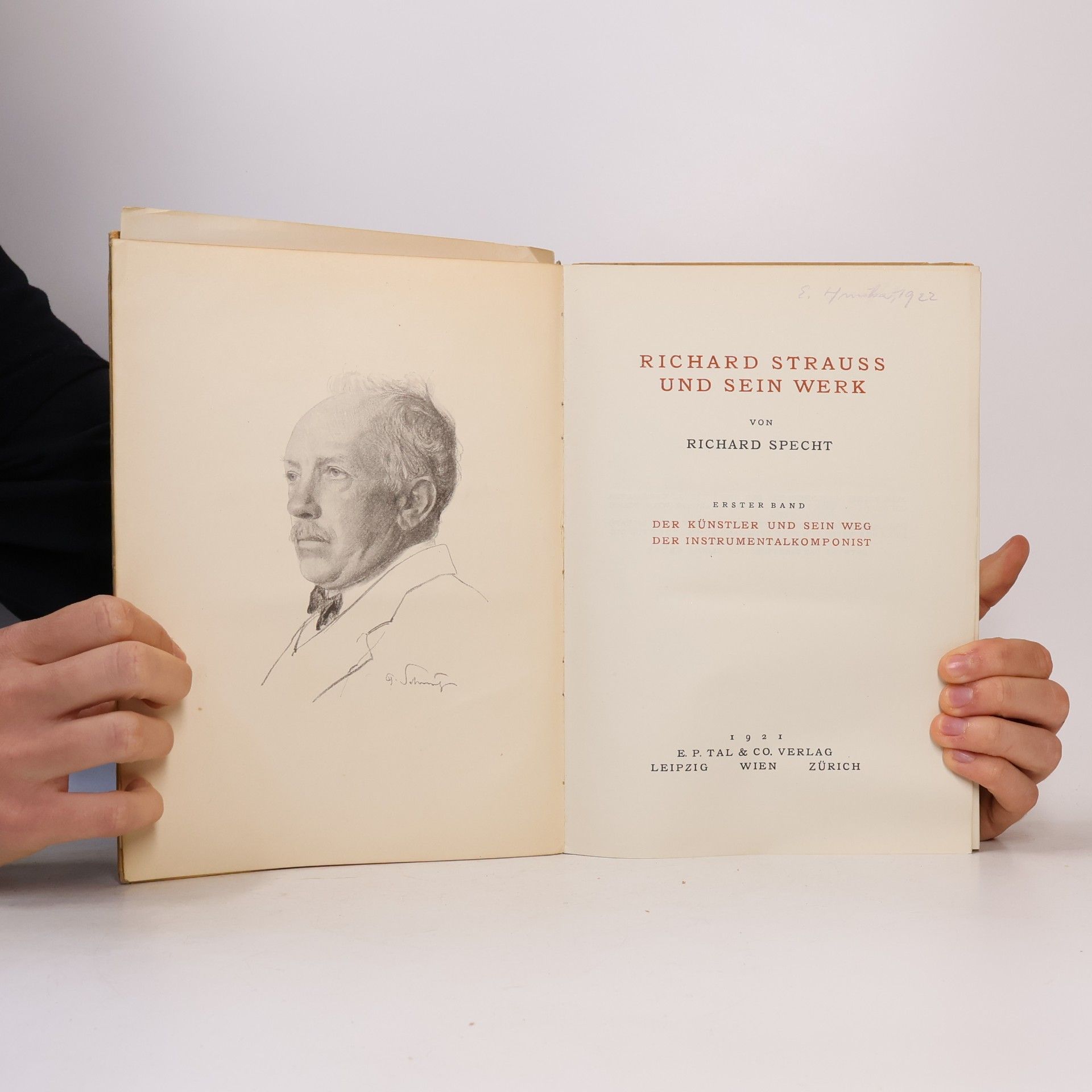 Richard Specht Richard Strauss und Sein Werk 1