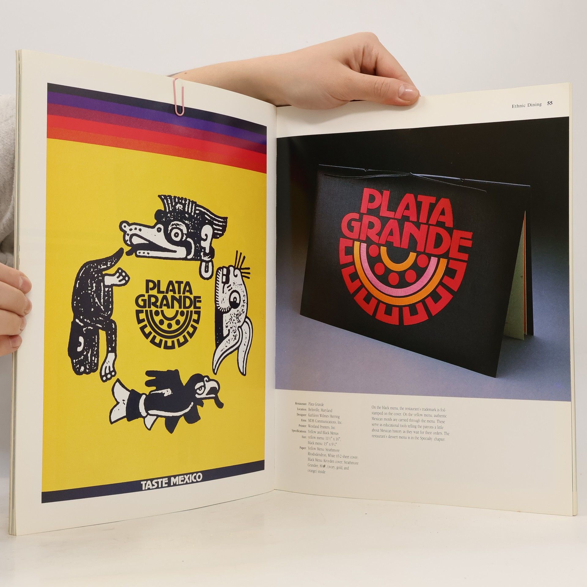 The Editors of PBC International Great Graphics: Great Menu Graphics