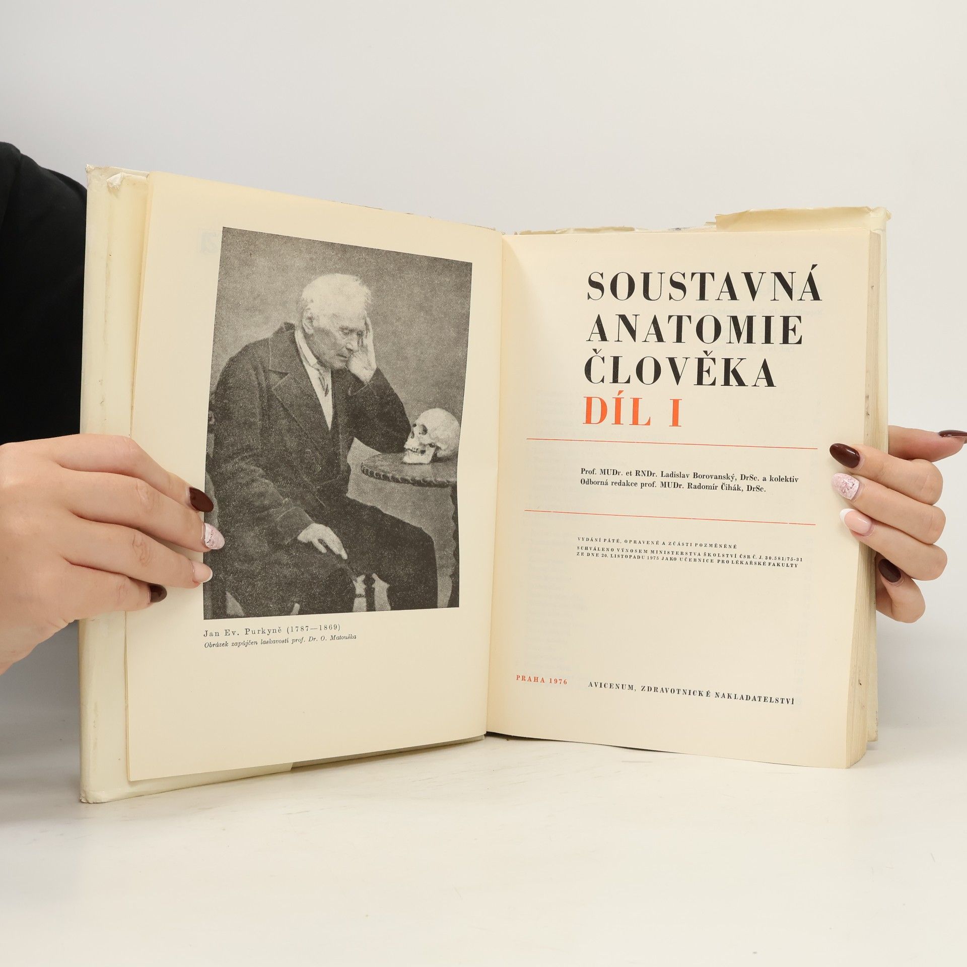 Ladislav Borovanský Soustavná anatomie člověka I
