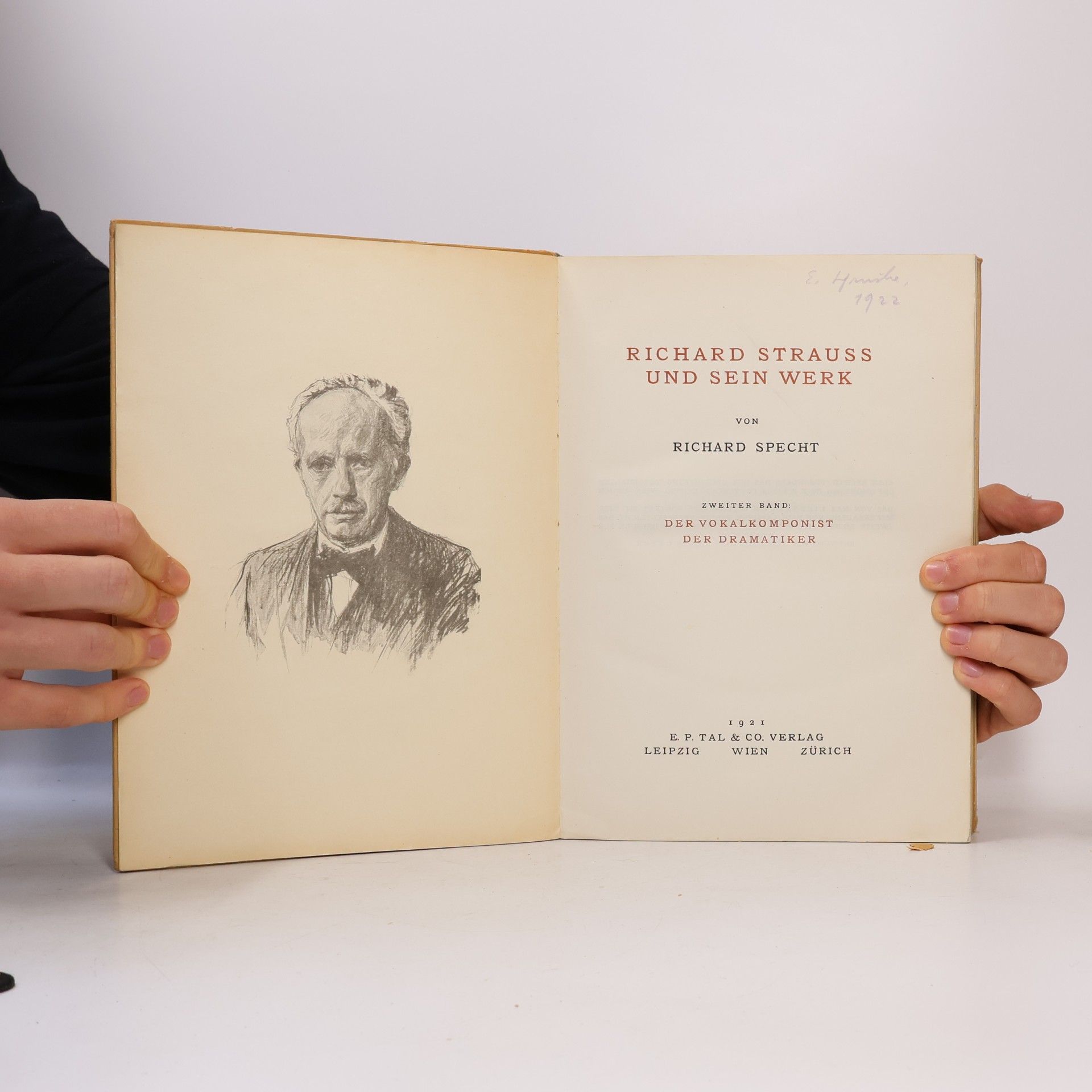 Richard Specht Richard Strauss und Sein Werk 2