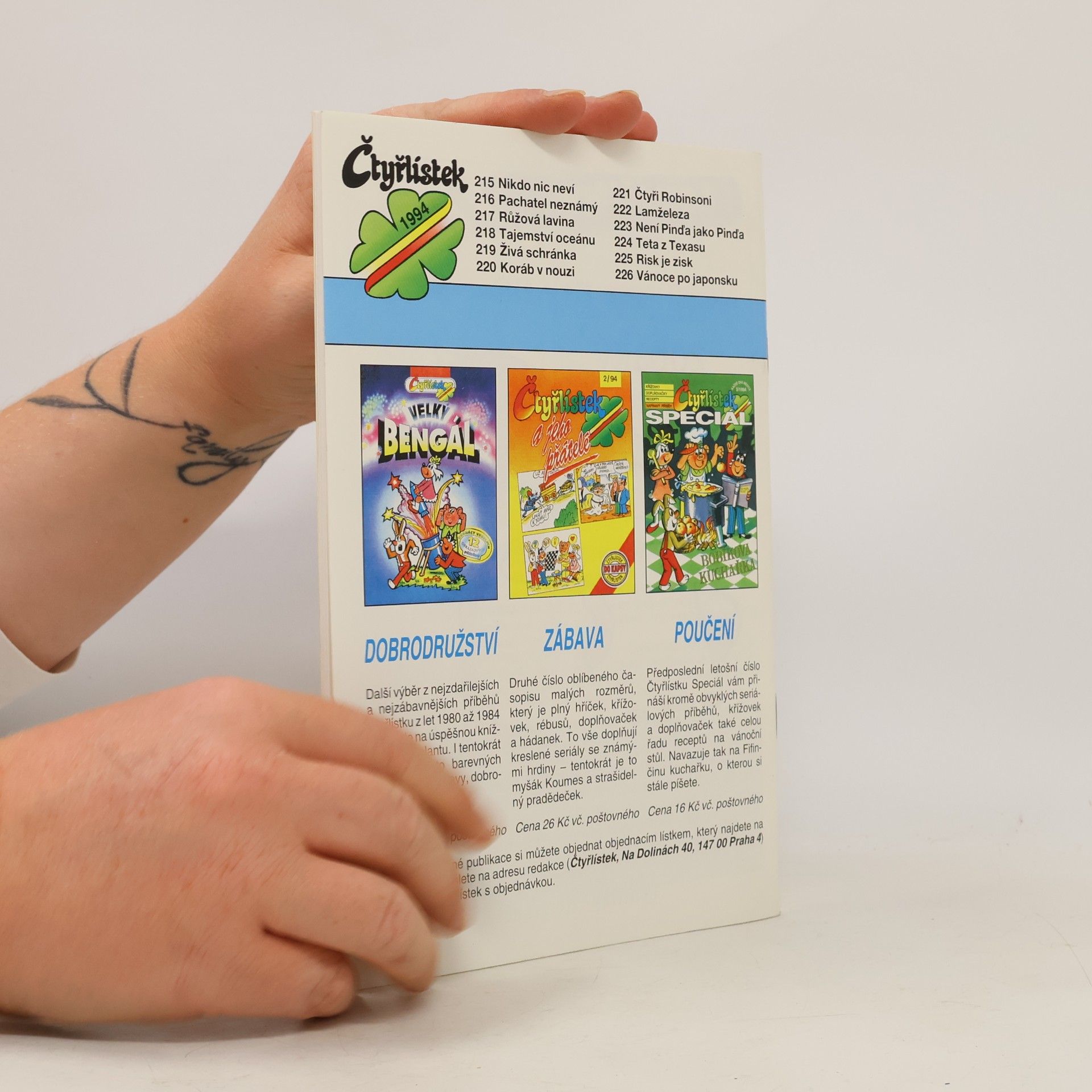 Autorenkollektiv Čtyřlístek 225. 11/1994