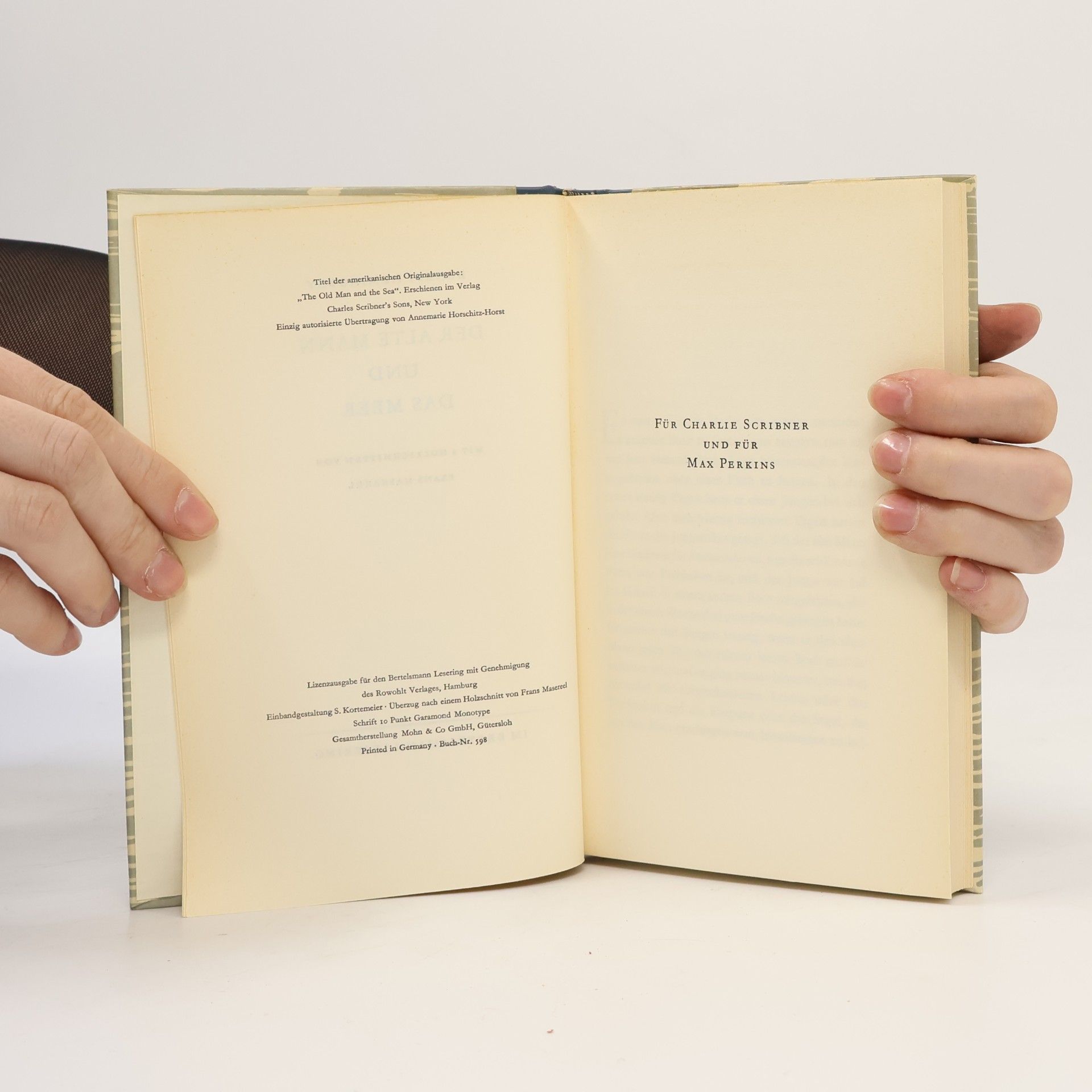 Ernest Hemingway Der alte Mann und das Meer