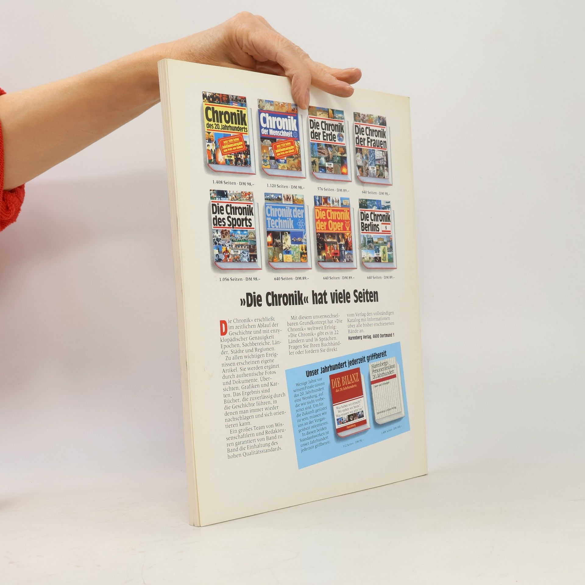 Kolektiv autorů Chronik '92. Die Welt braucht neue Konzepte