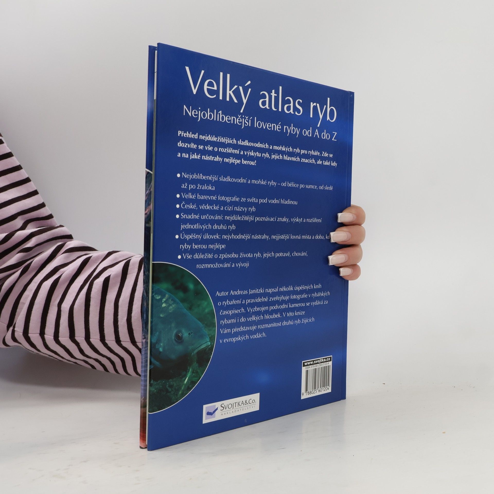 Andreas Janitzki Velký atlas ryb : nejoblíbenější lovené ryby od A do Z