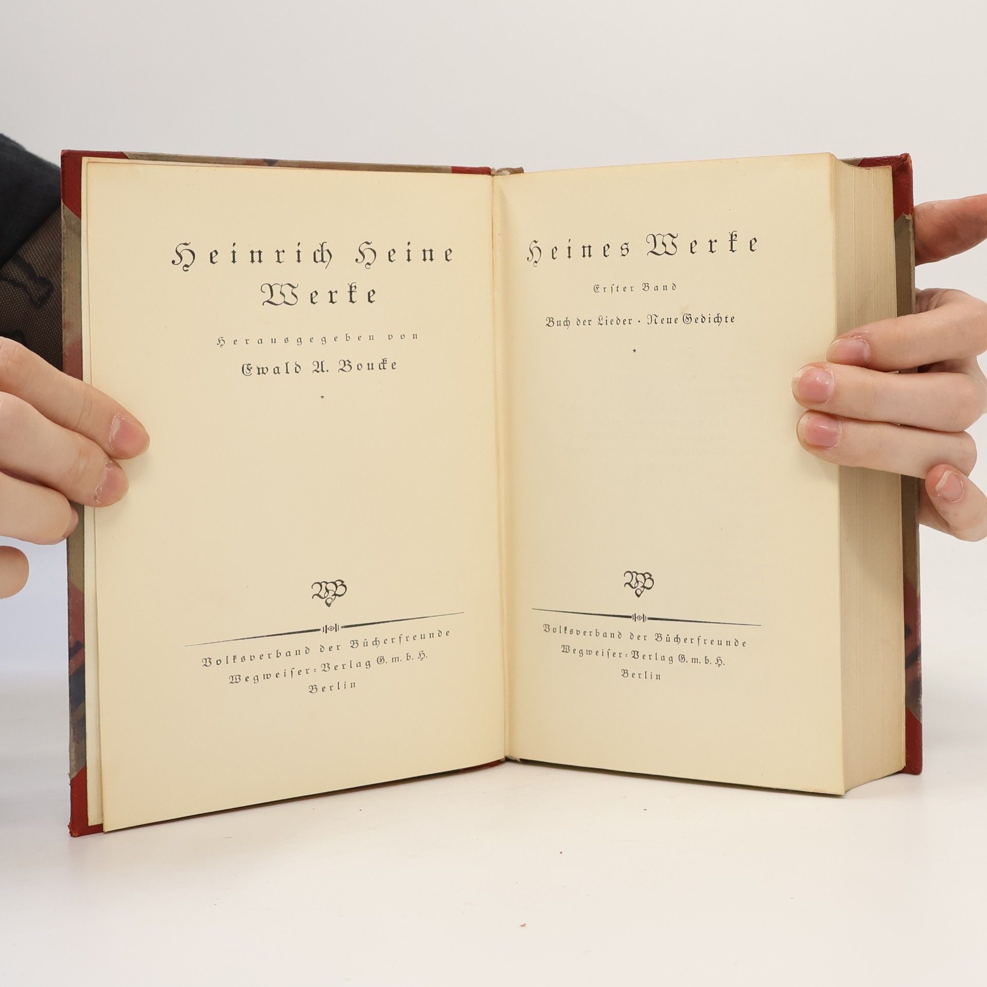 Heinrich Heine Heines Werke