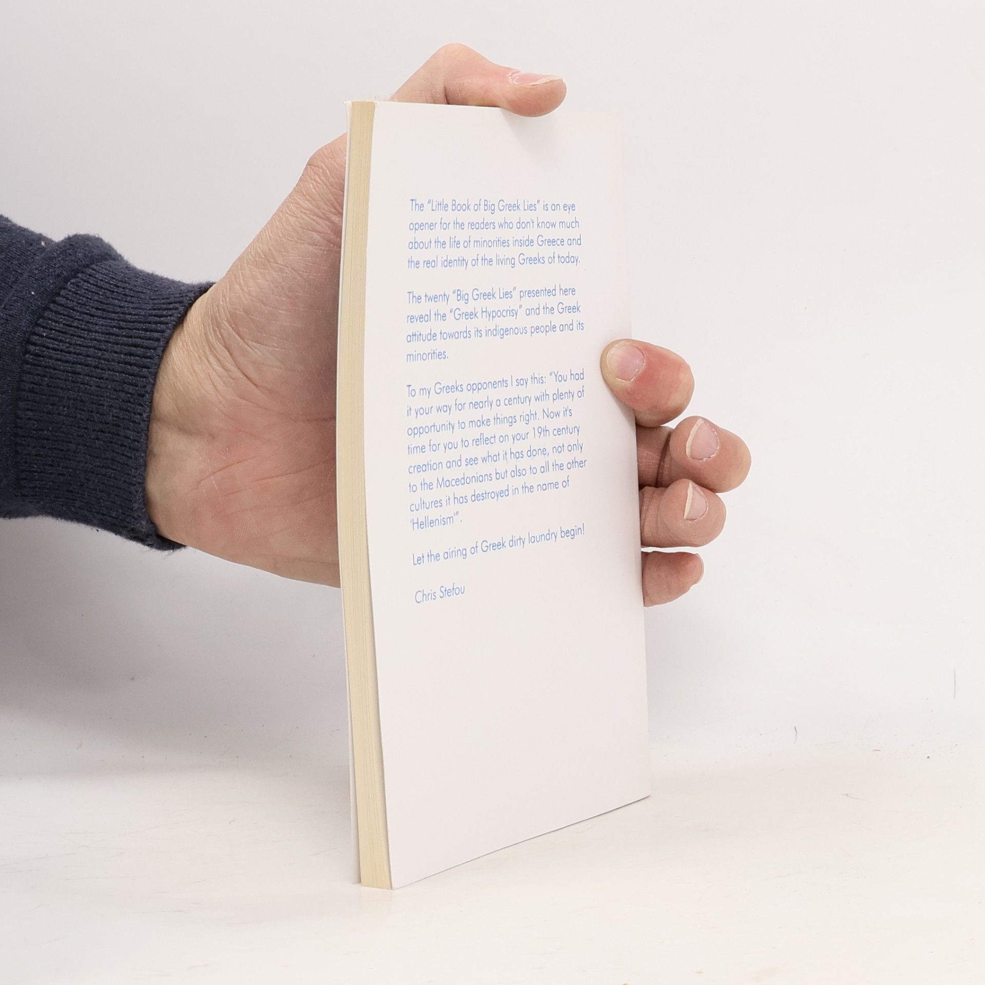 Chris Stefou The Little Book of Big Greek Lies