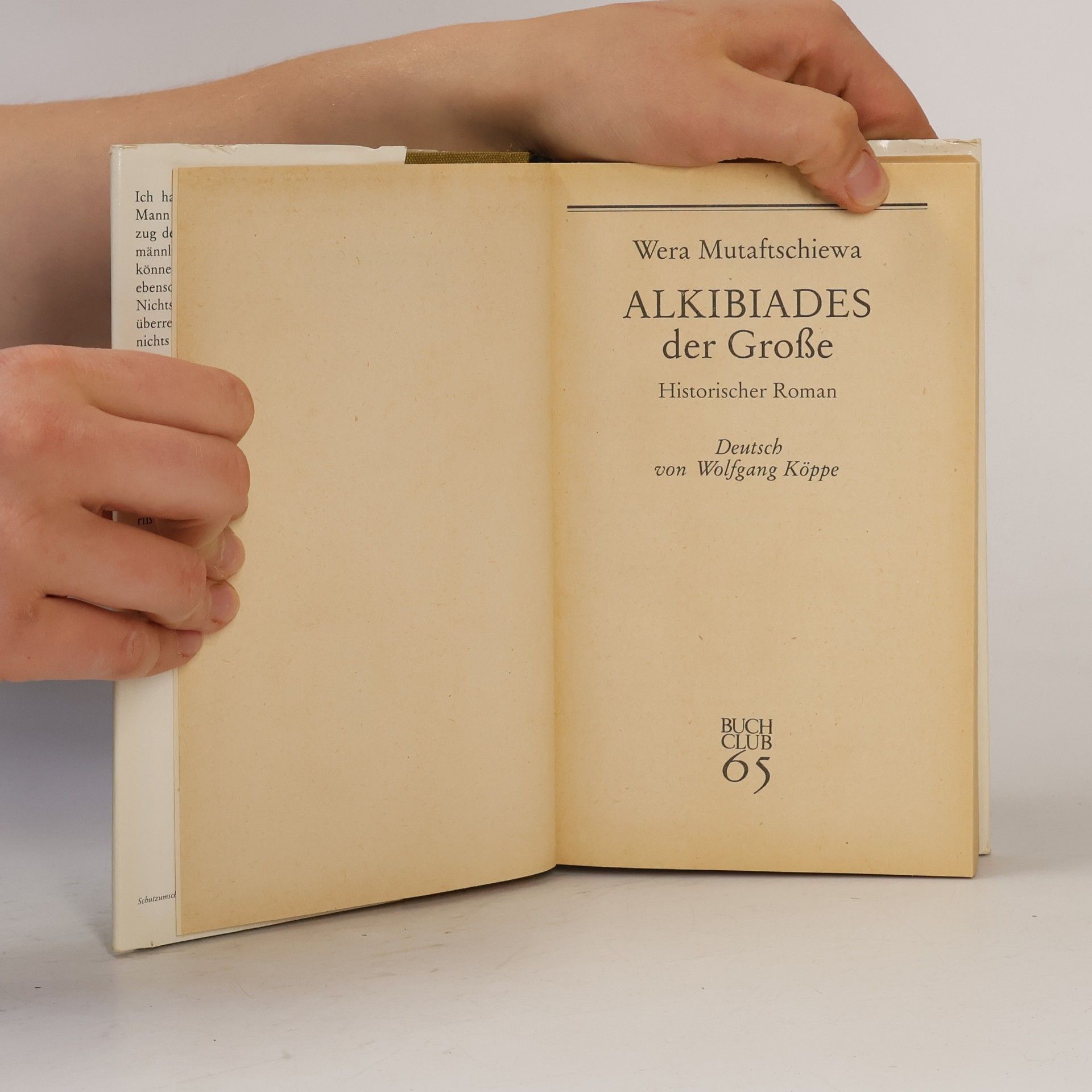 Wera Mutaftschiewa Alkibiades der Große