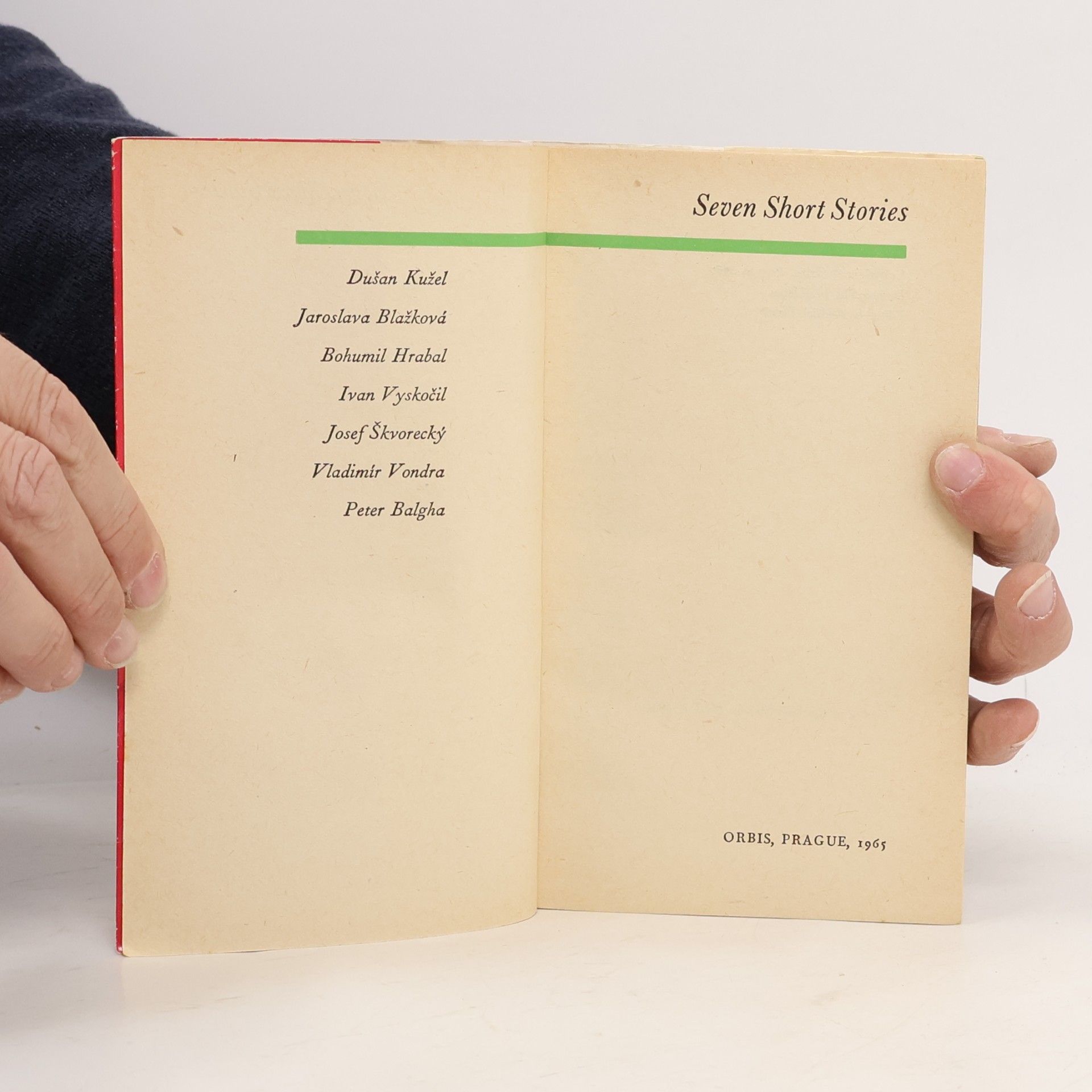Kolektiv autorů Seven Short Stories