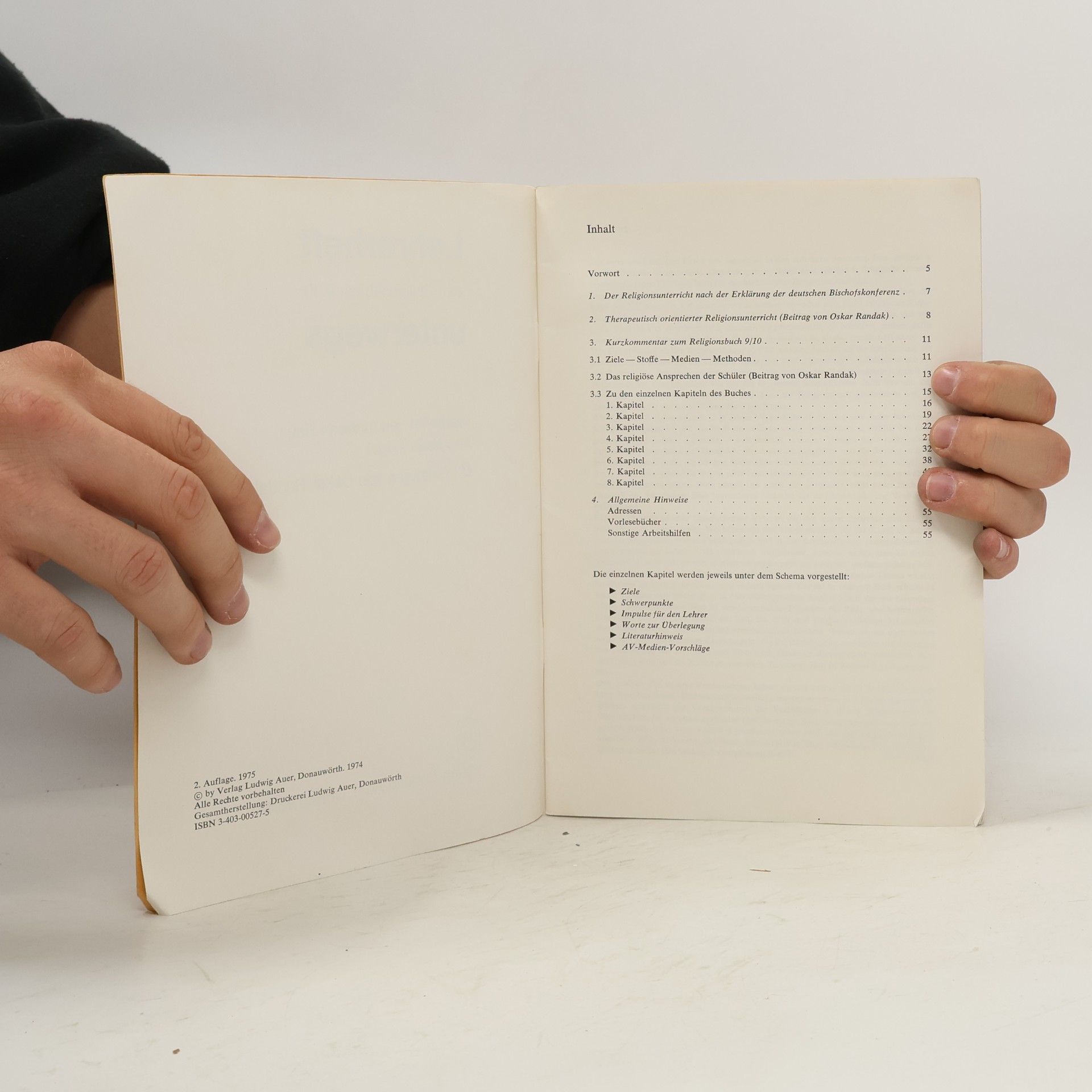 Andreas Baur Religionsbuch