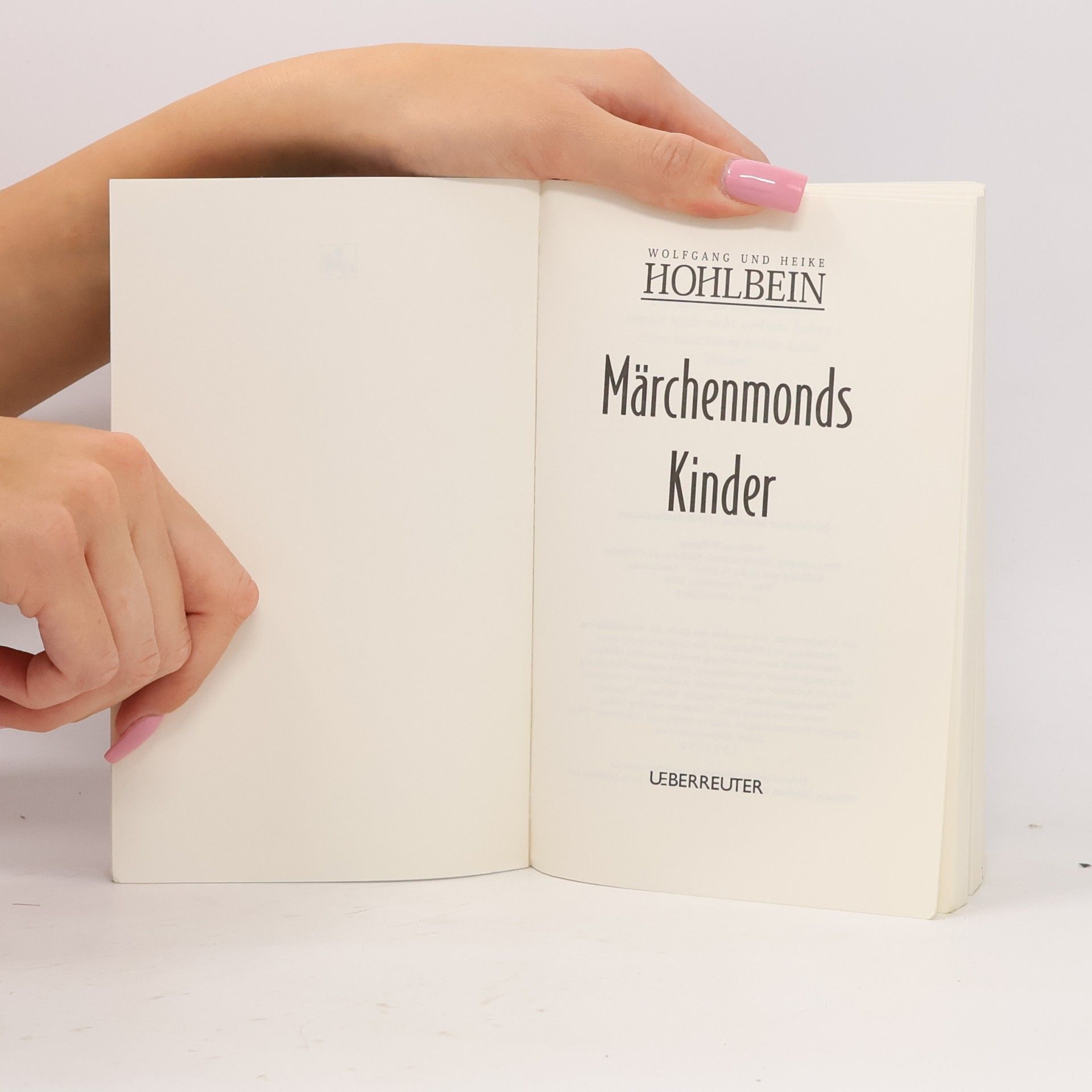 Wolfgang Hohlbein Märchenmonds Kinder