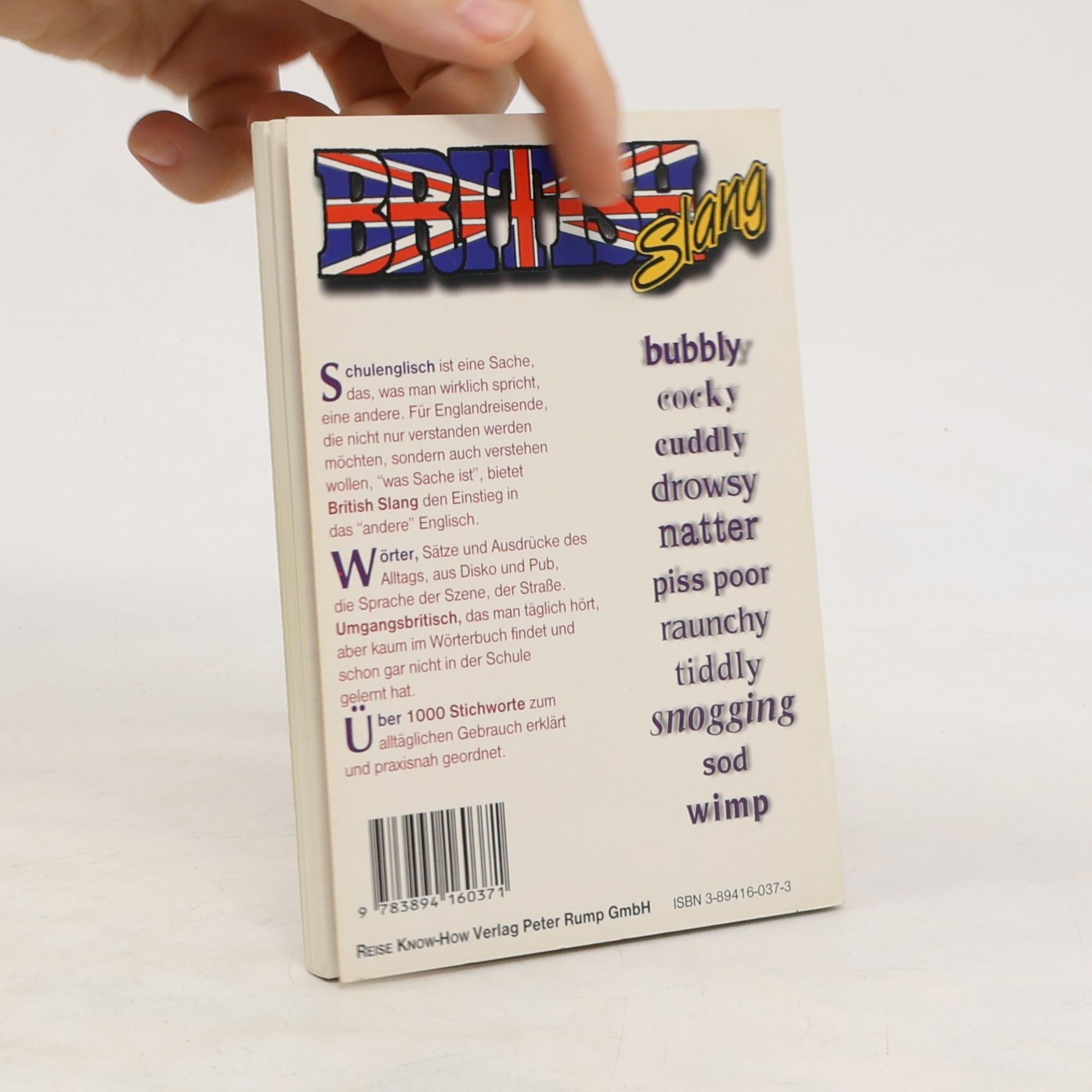 British Slang, das andere Englisch
