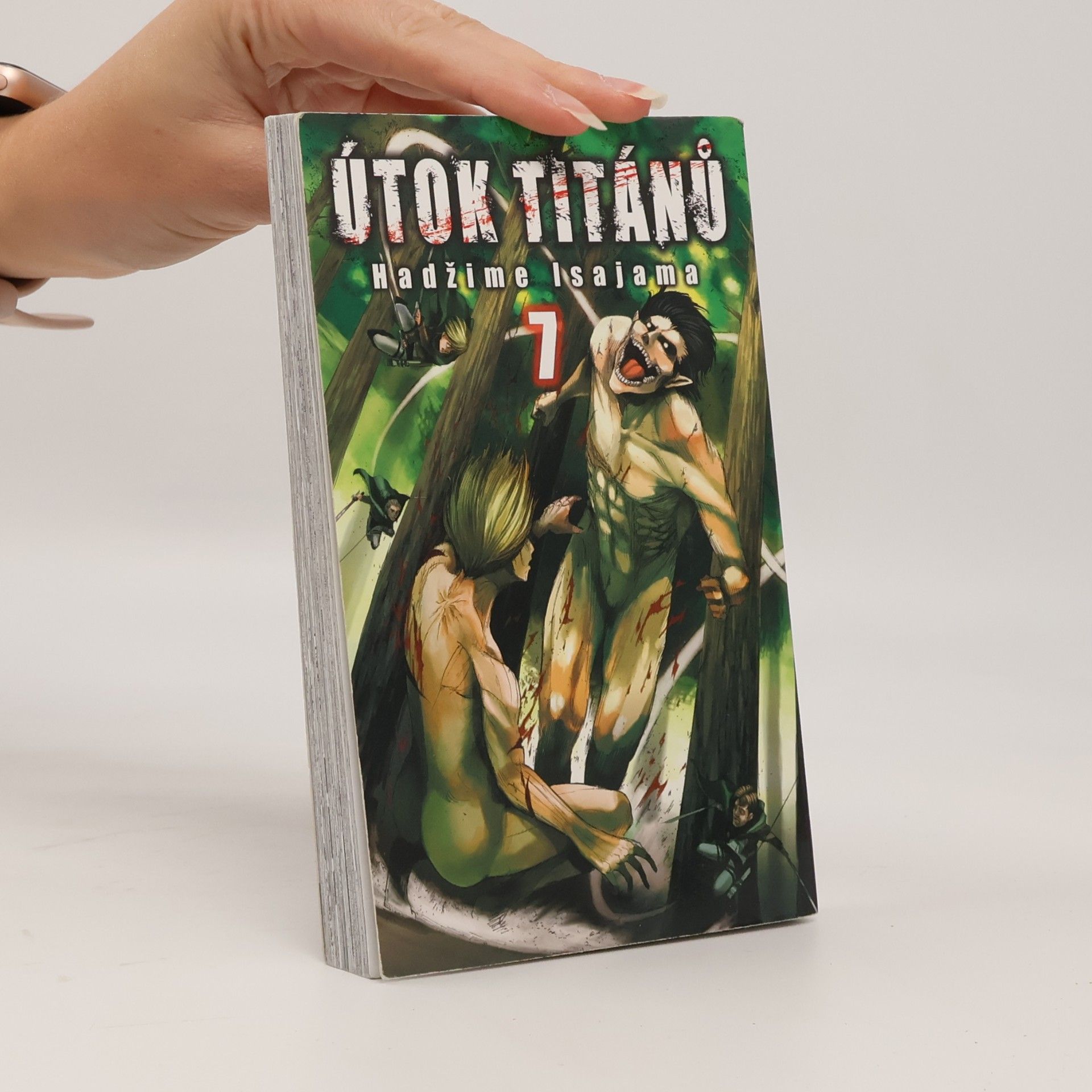 Hajime Isayama Útok titánů. 7