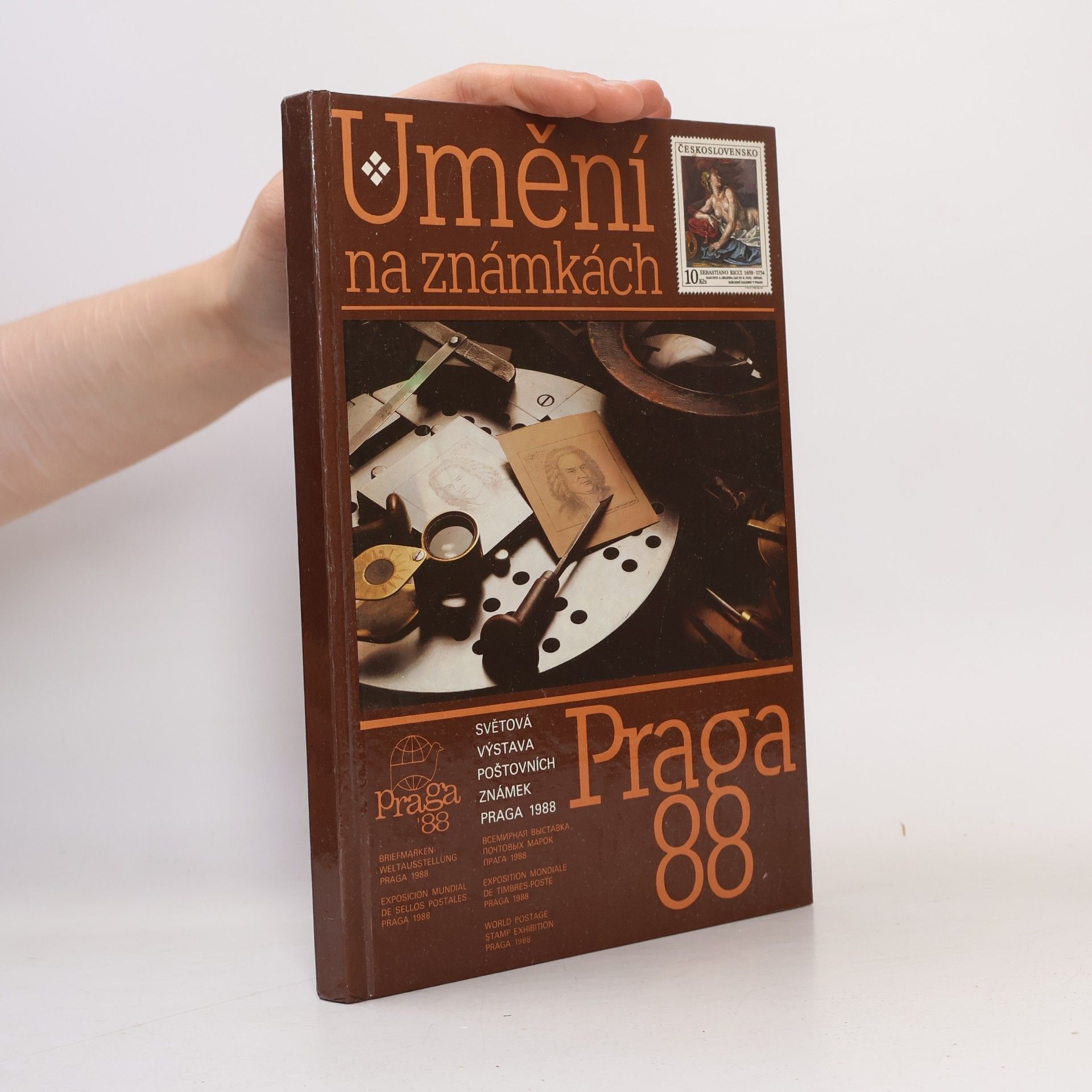 Jiří T. Kotalík Umění na známkách. Katalog výstavy Praga 1988