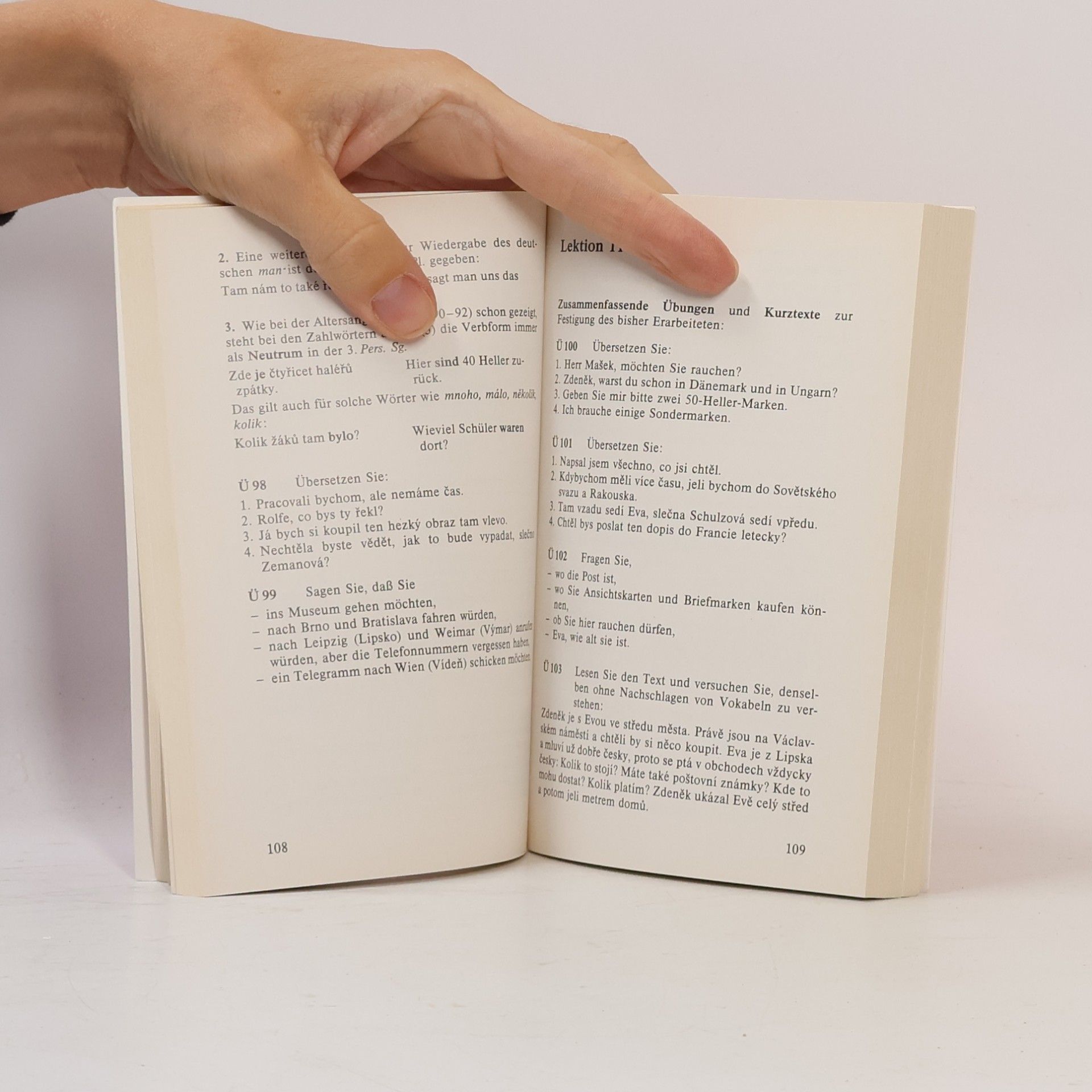 Hartmut Liste Taschenlehrbuch Tschechisch