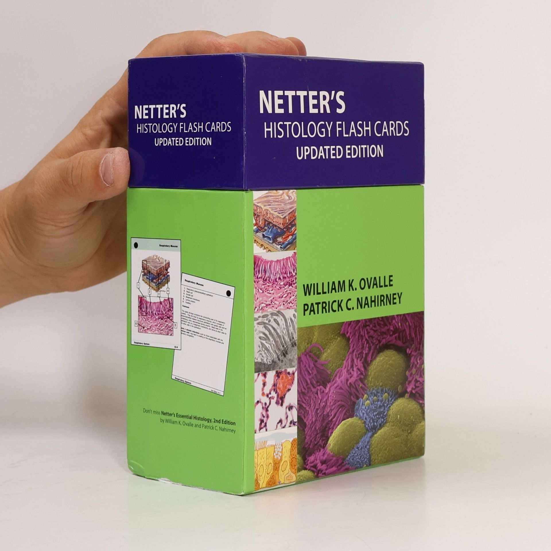William K Ovalle Netter's histology flash cards