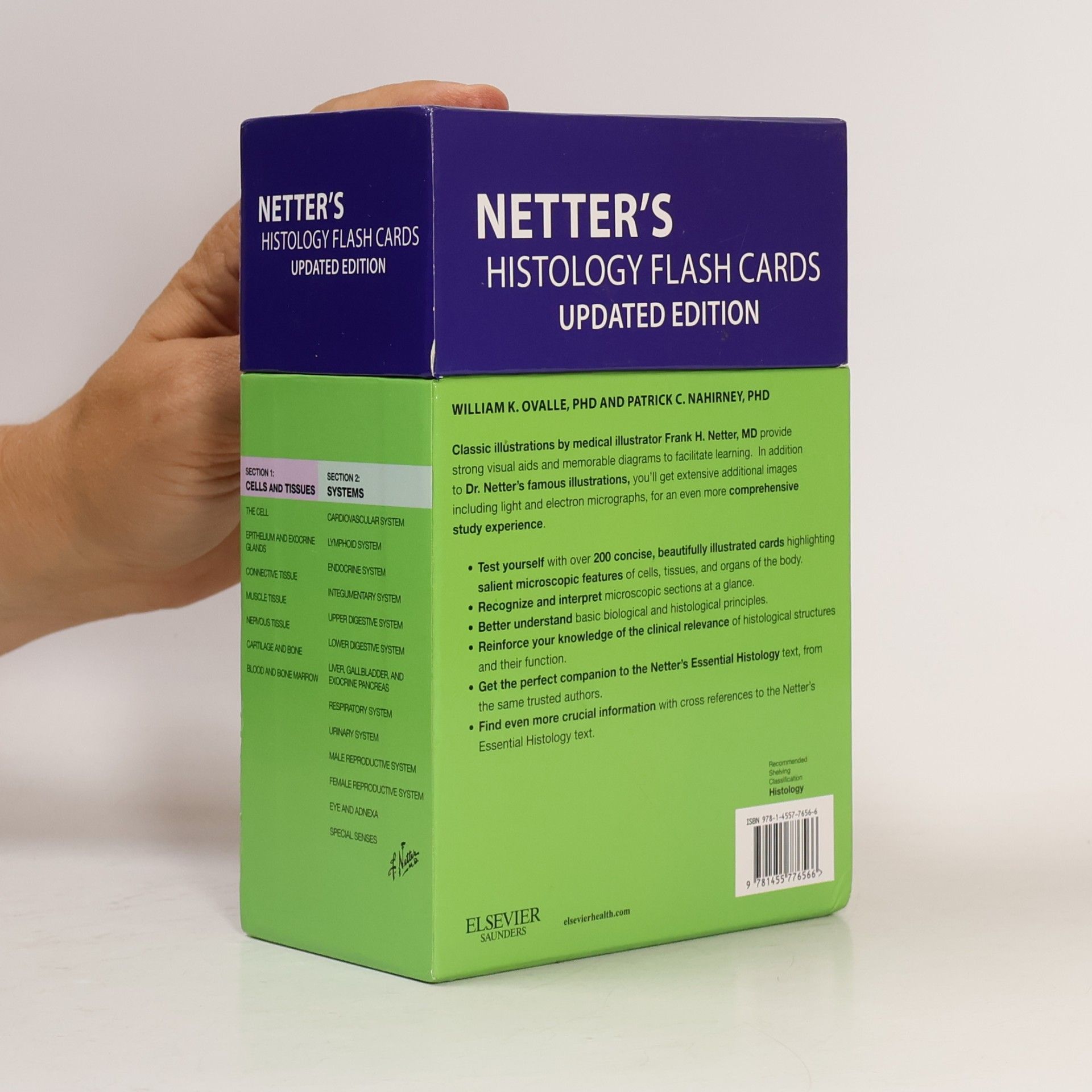 Patrick C Nahirney Netter's histology flash cards
