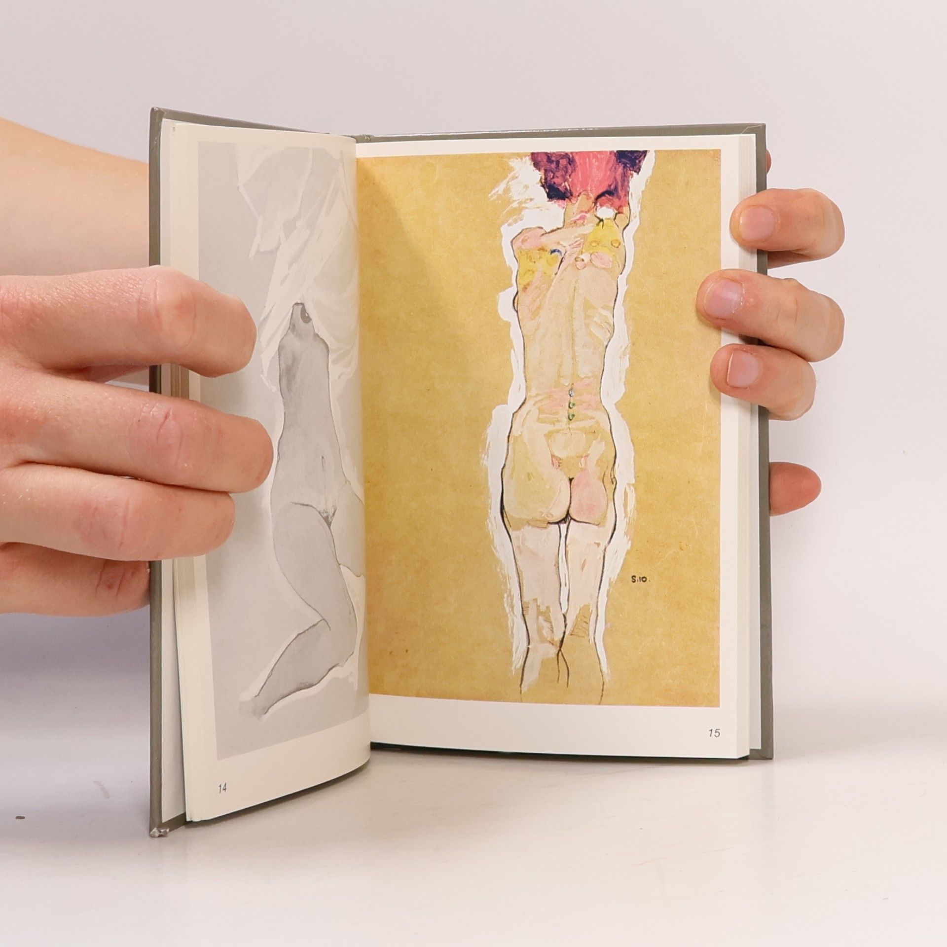 Erwin Mitsch Egon Schiele Drawings and Water Colours