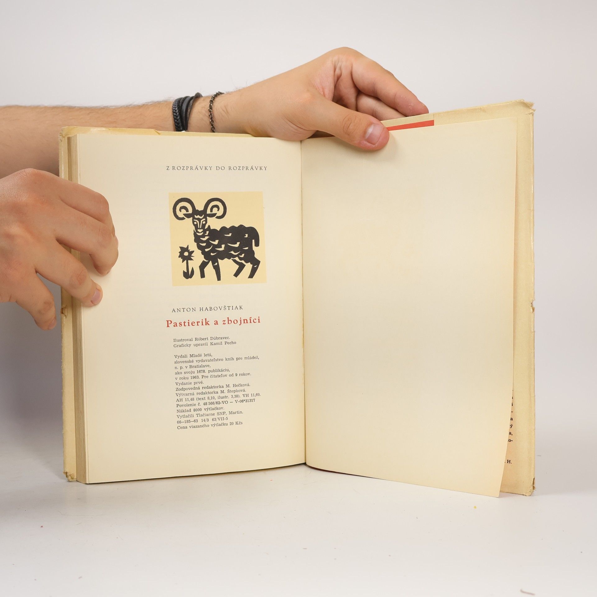 Anton Habovštiak Pastierik a zbojníci
