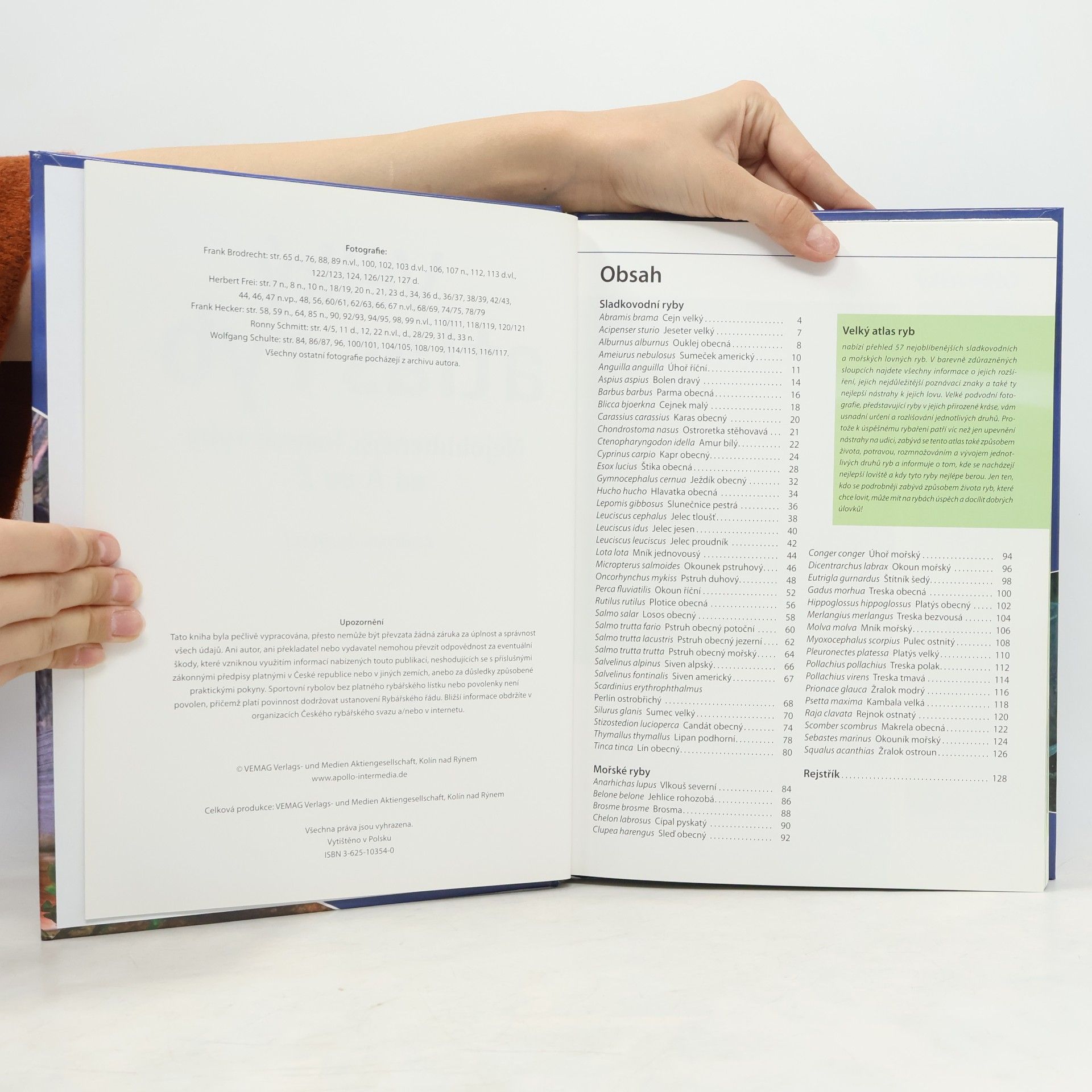 Andreas Janitzki Velký atlas ryb