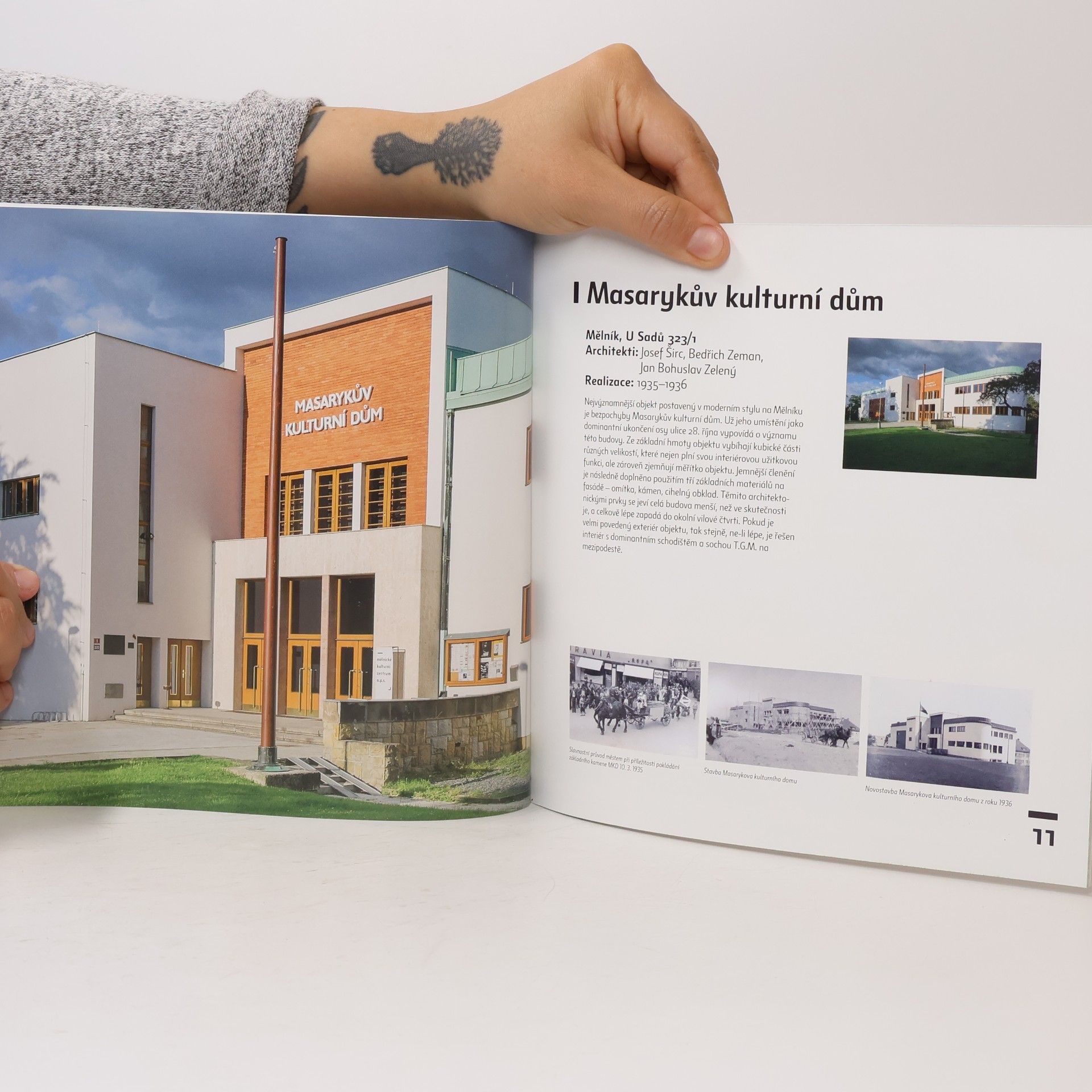Miroslav Pásek Prvorepubliková architektura na Mělníku ve fotografii