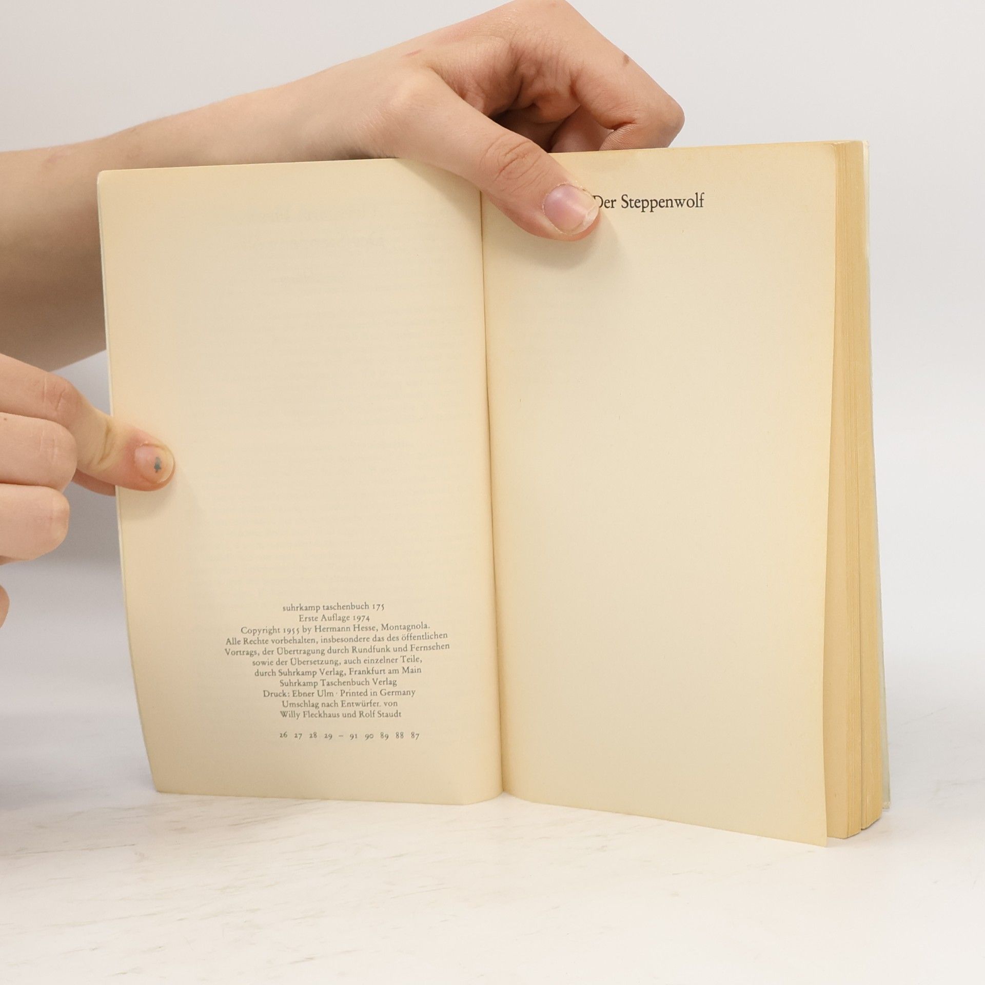 Hermann Hesse Der Steppenwolf