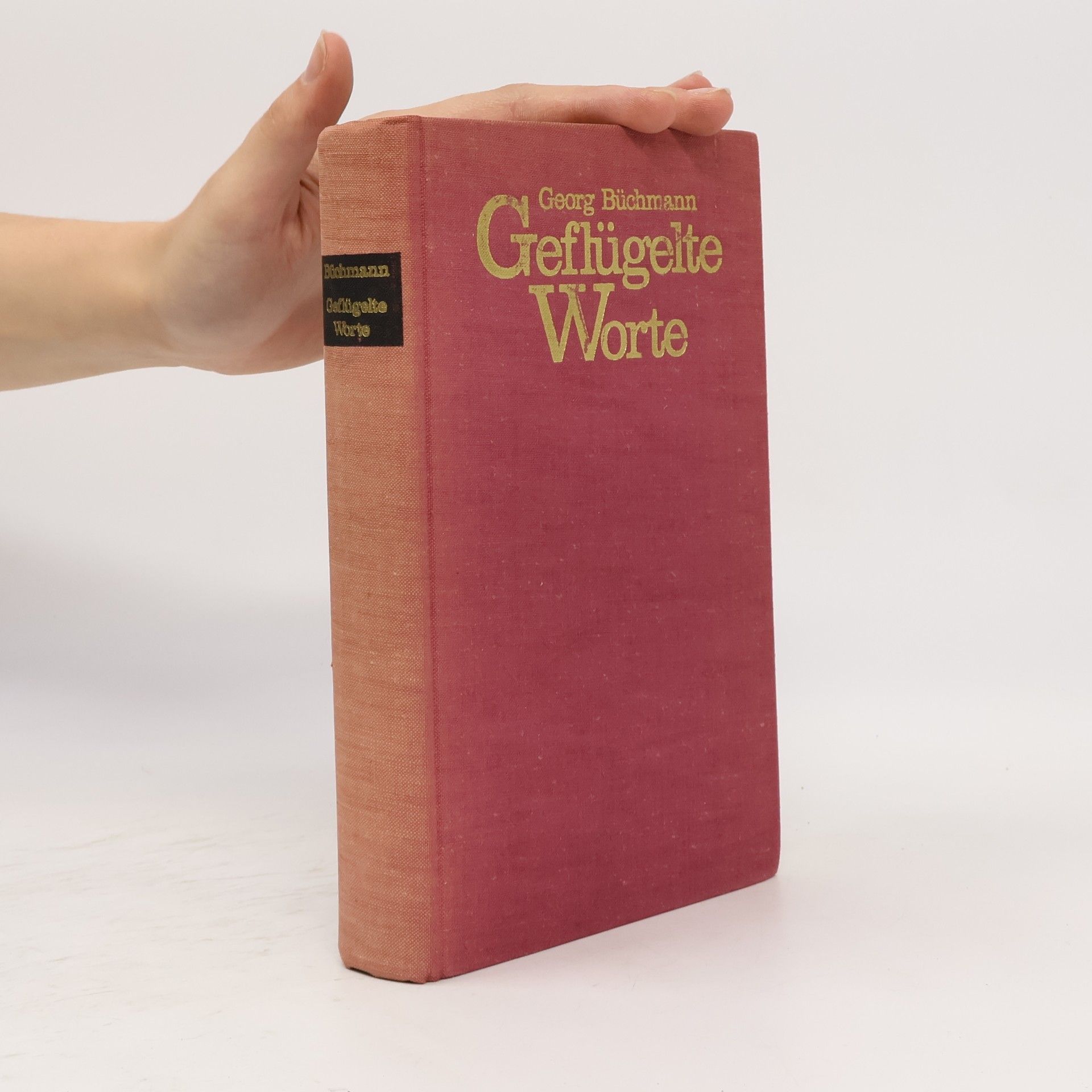 Georg Büchmann Geflügelte Worte