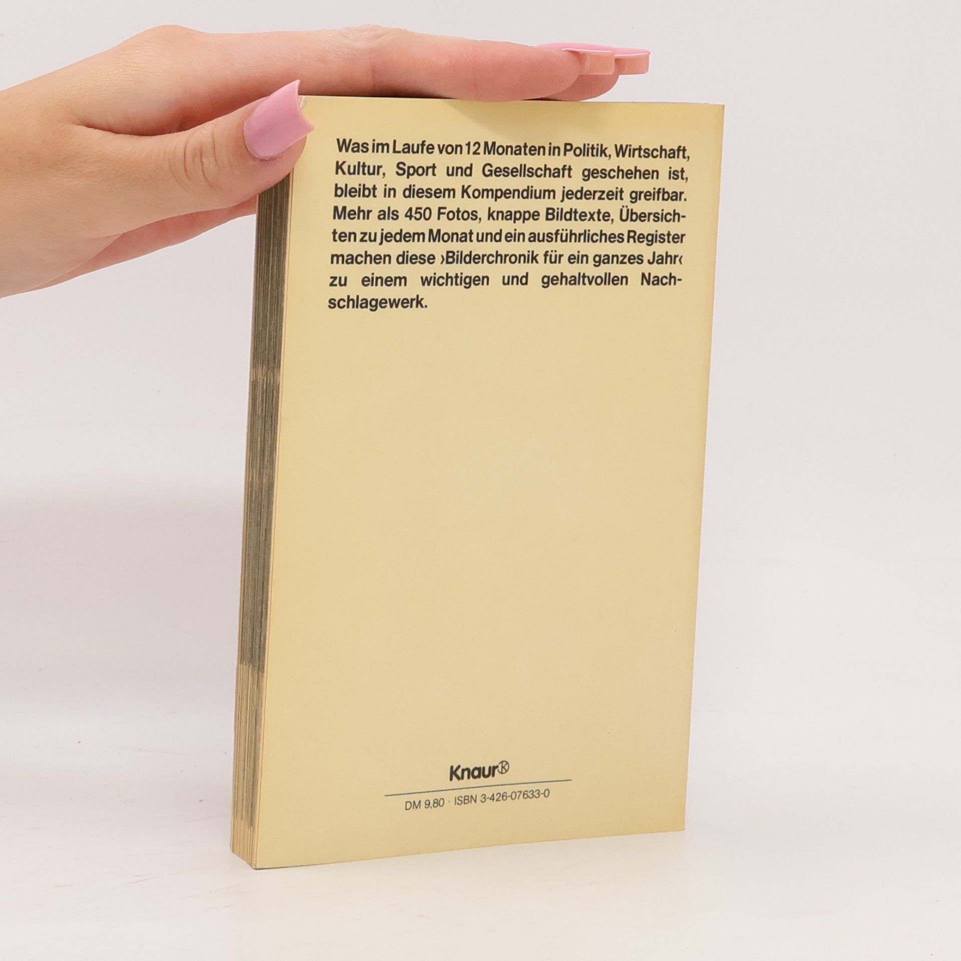 Autorenkollektiv Knaurs Bilderchronik 1981
