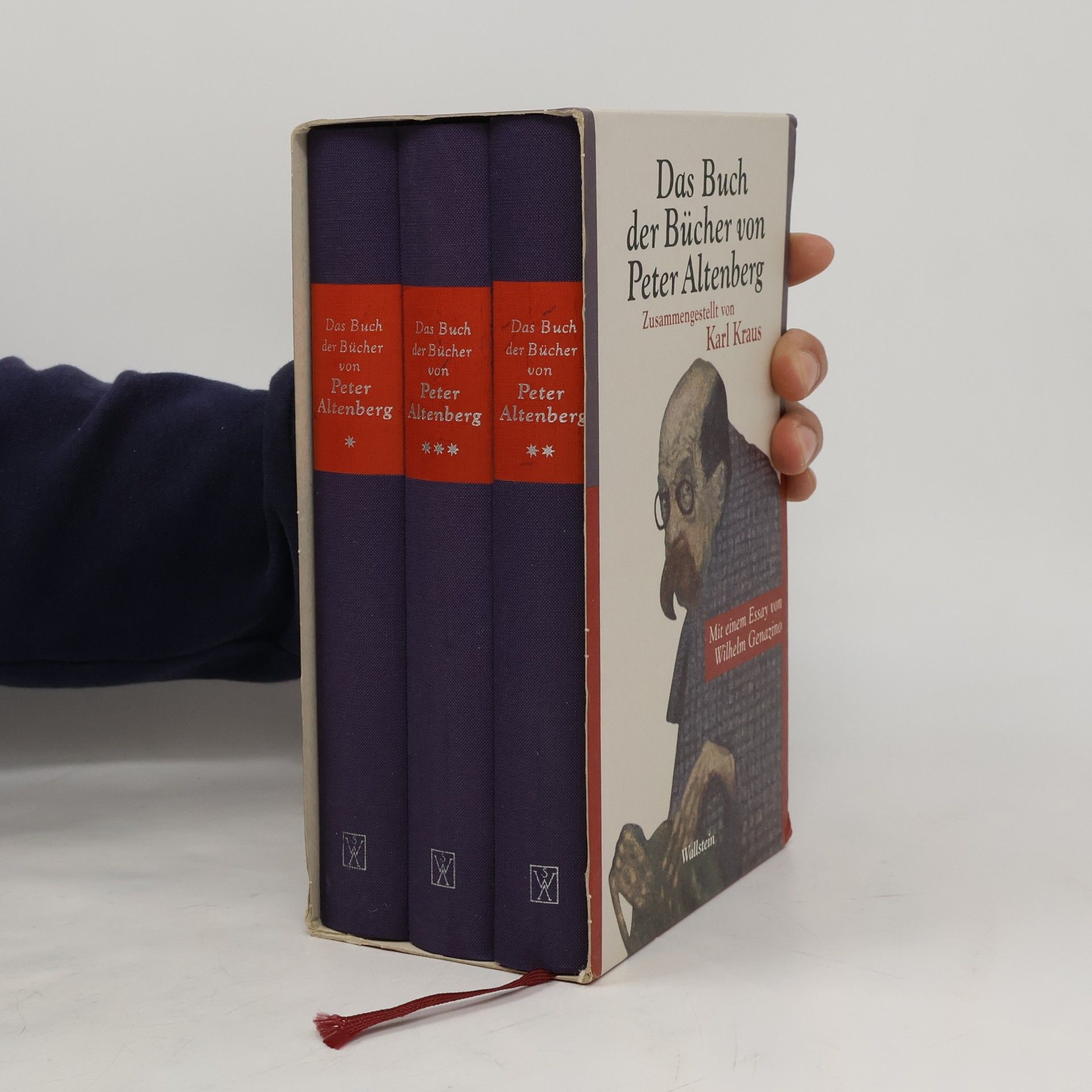 Peter Altenberg Das Buch der Bücher von Peter Altenberg. Band 1-3.