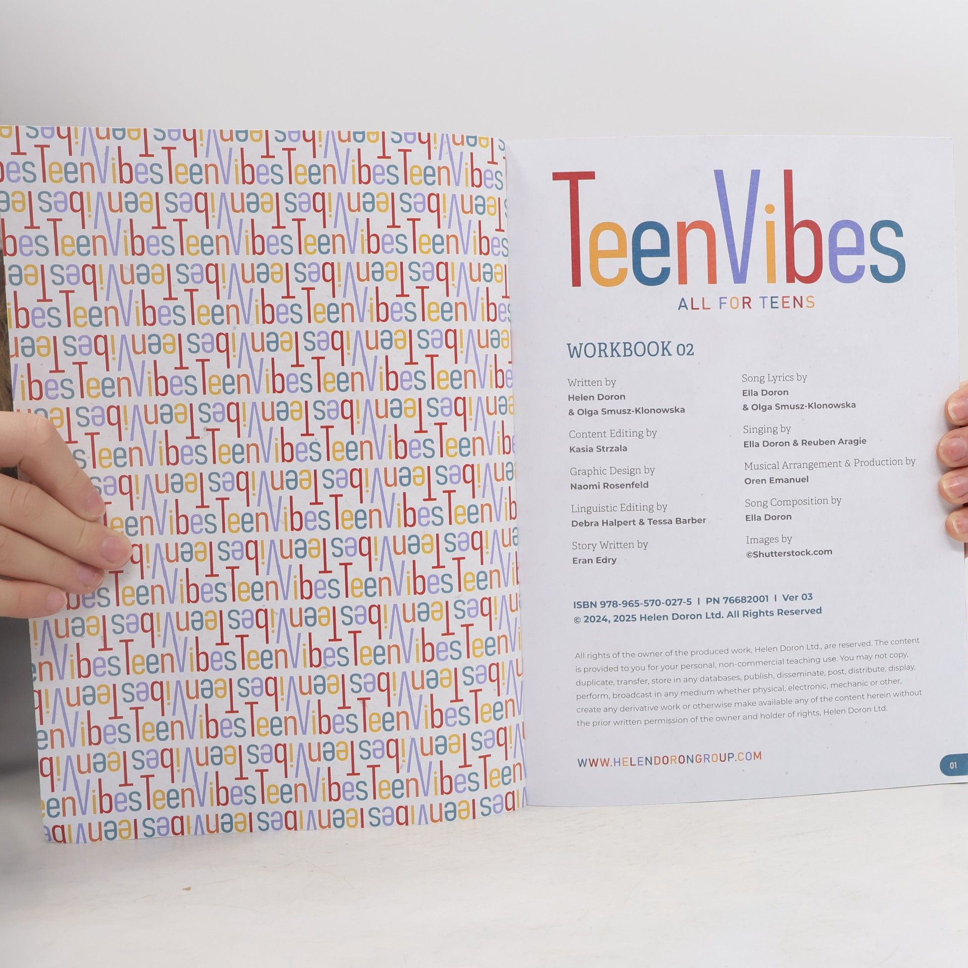 Helen Doron TeenVibes: Workbook 02
