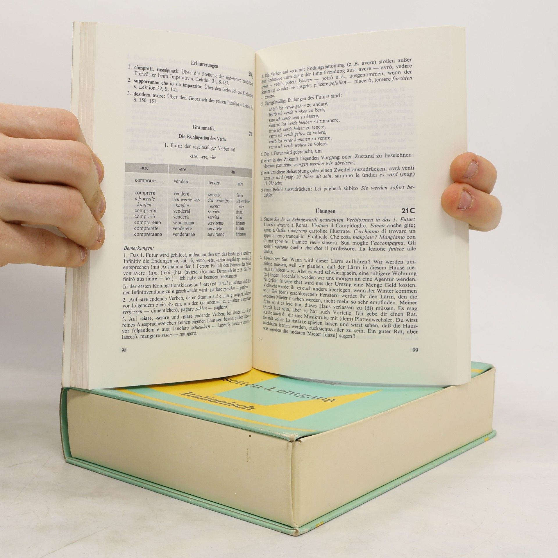 Langenscheidts Praktischer Sprachlehrgang, m. Cassetten, Italienisch