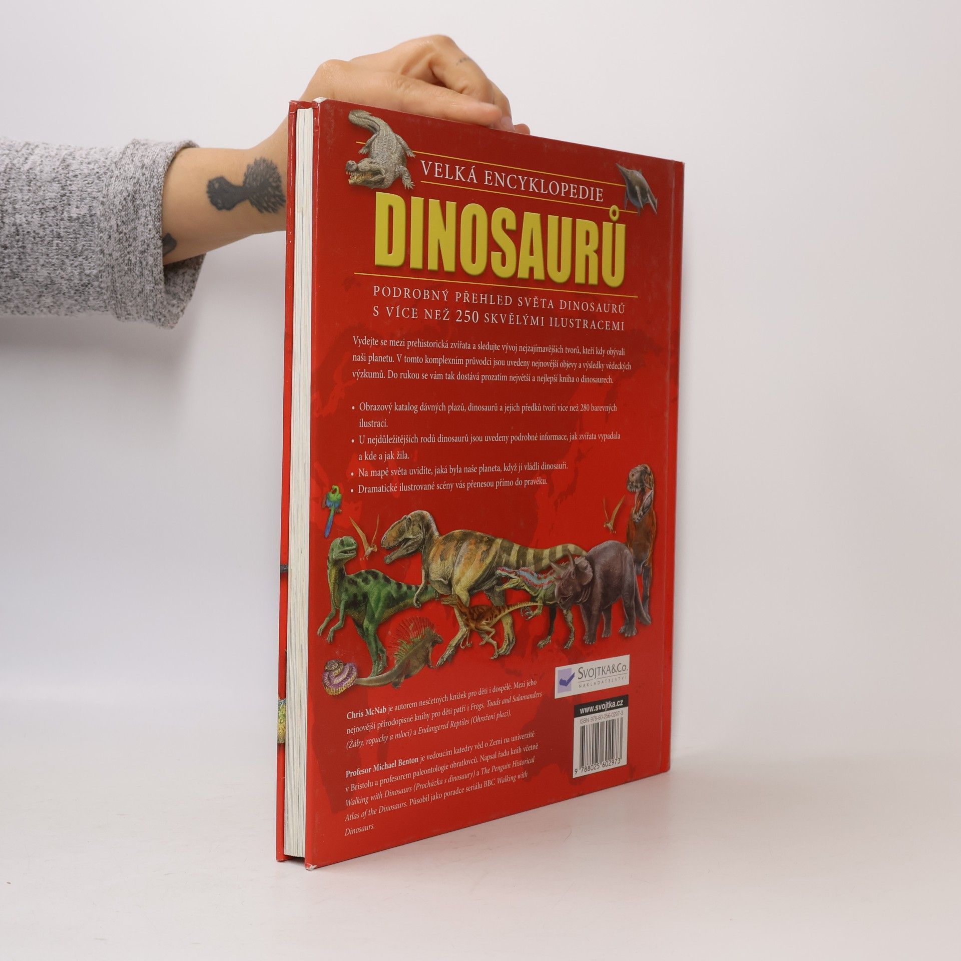 Chris McNab Velká encyklopedie dinosaurů a dalších prehistorických plazů